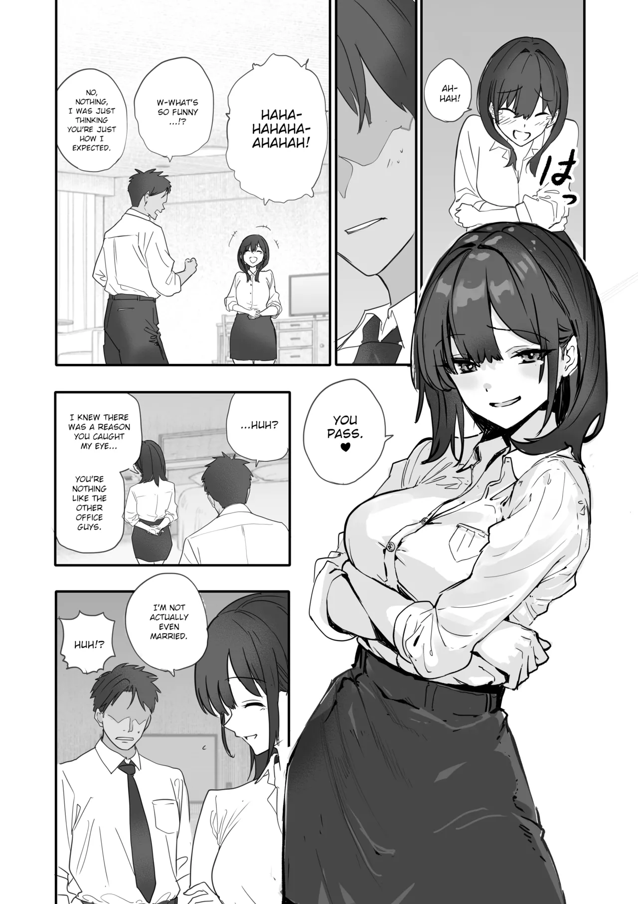 The Story of How I Made my Flirty Coworker my Woman page 13