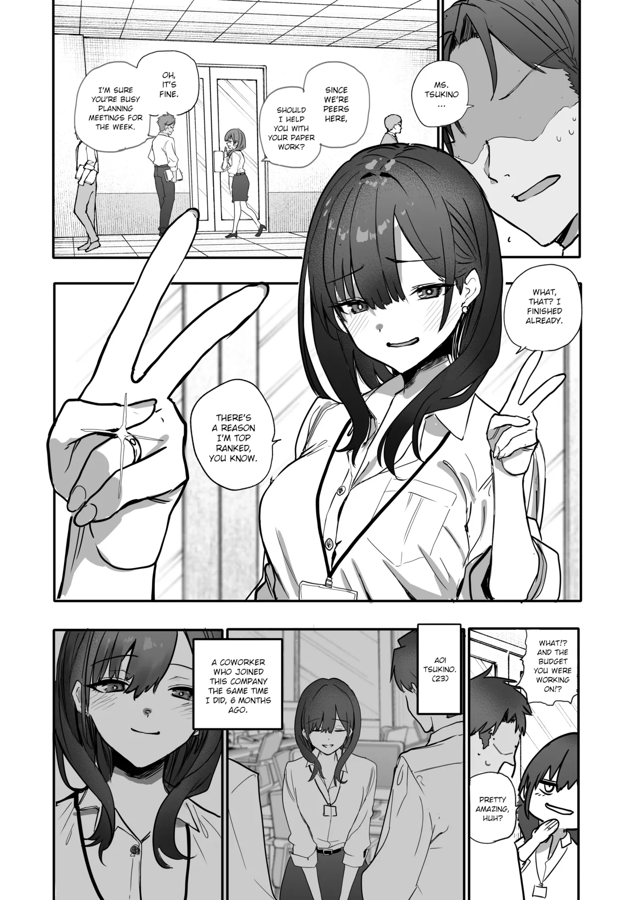 The Story of How I Made my Flirty Coworker my Woman page 3