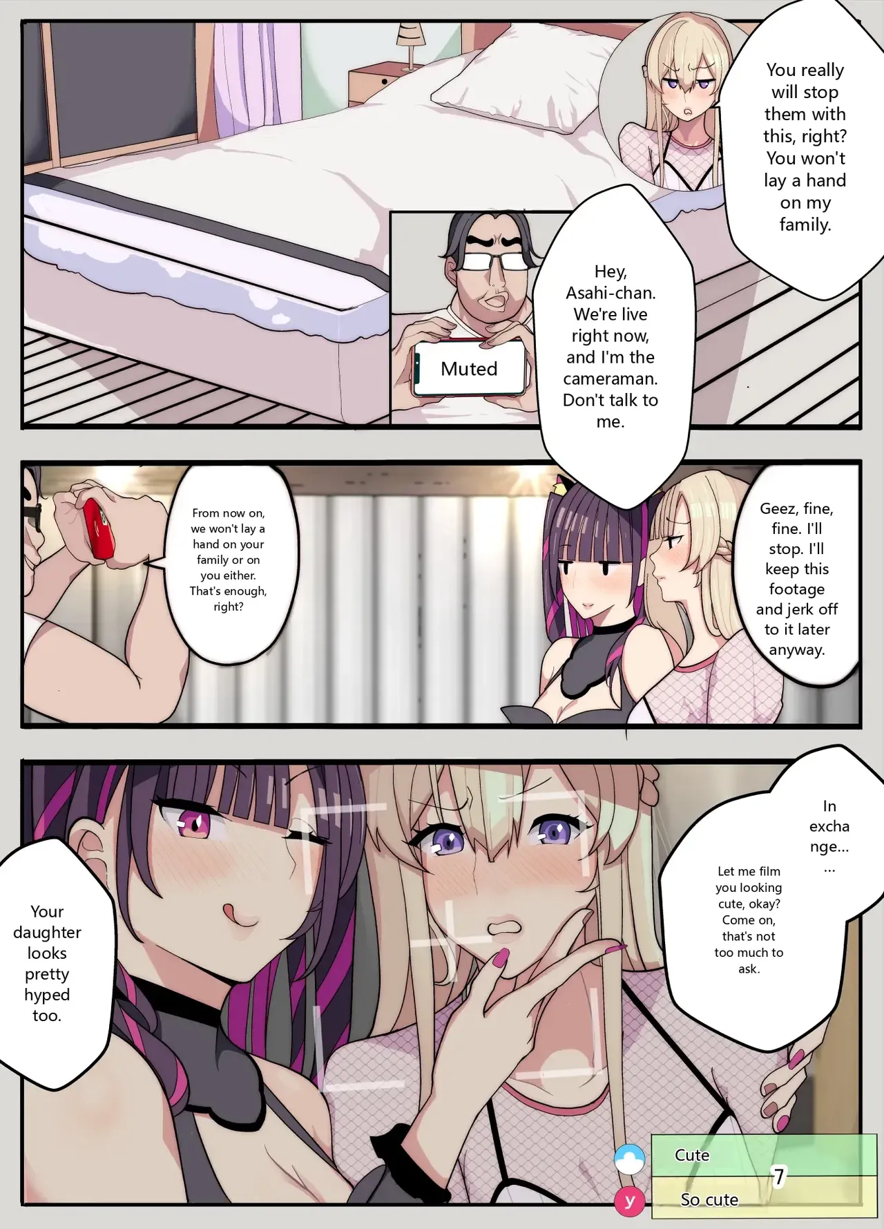 The Story of How I Tried to Save My Wife and Daughter, Only to Be Forced to Dress in Women's Clothes and Raped page 8