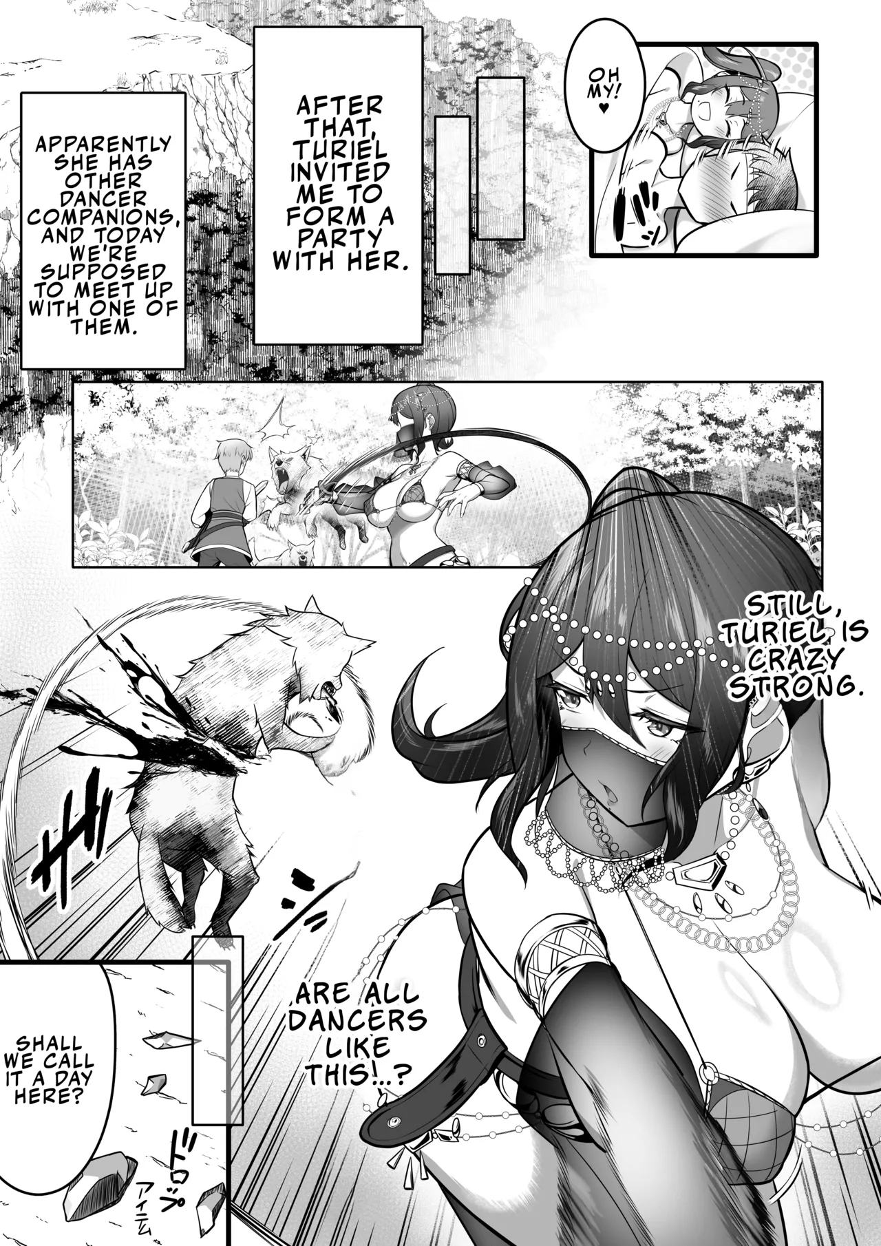 The Story of How I Was Saved by a Dancer Lady and Ended Up Having Sex page 29