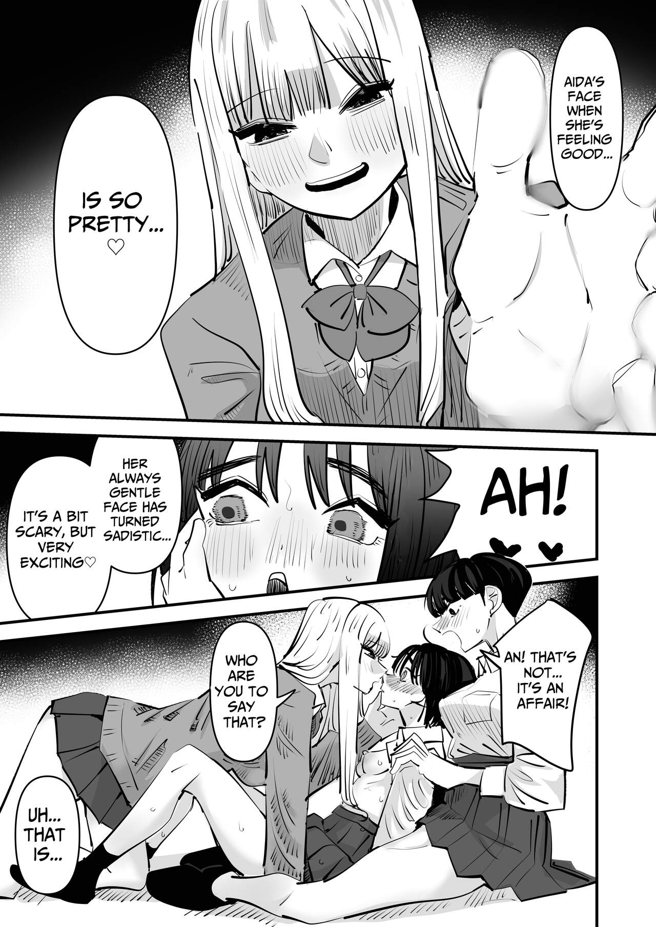 The Story Of How I Was Trapped In The Middle of Lesbian Sex page 18