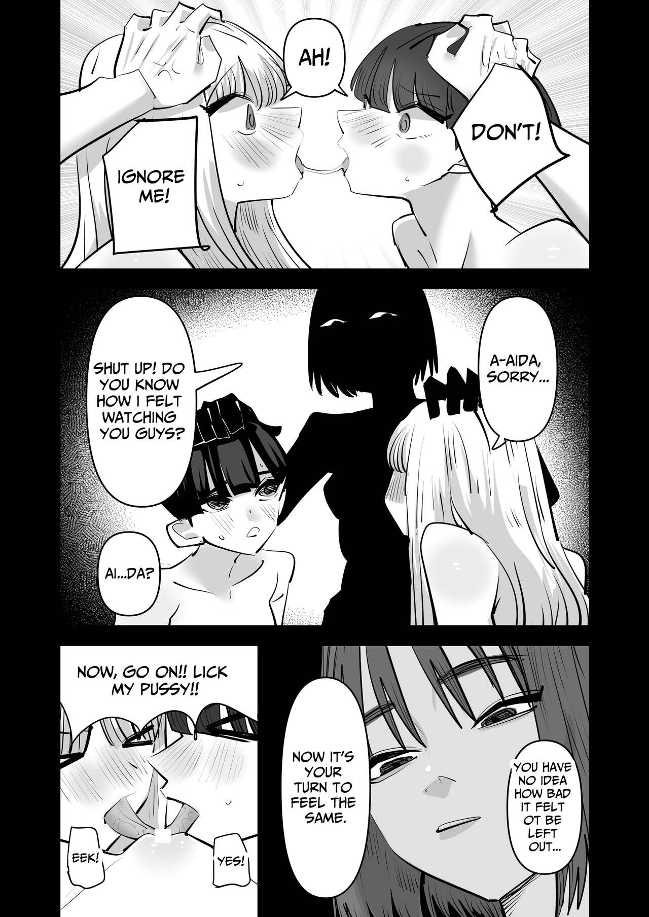 The Story Of How I Was Trapped In The Middle of Lesbian Sex page 44