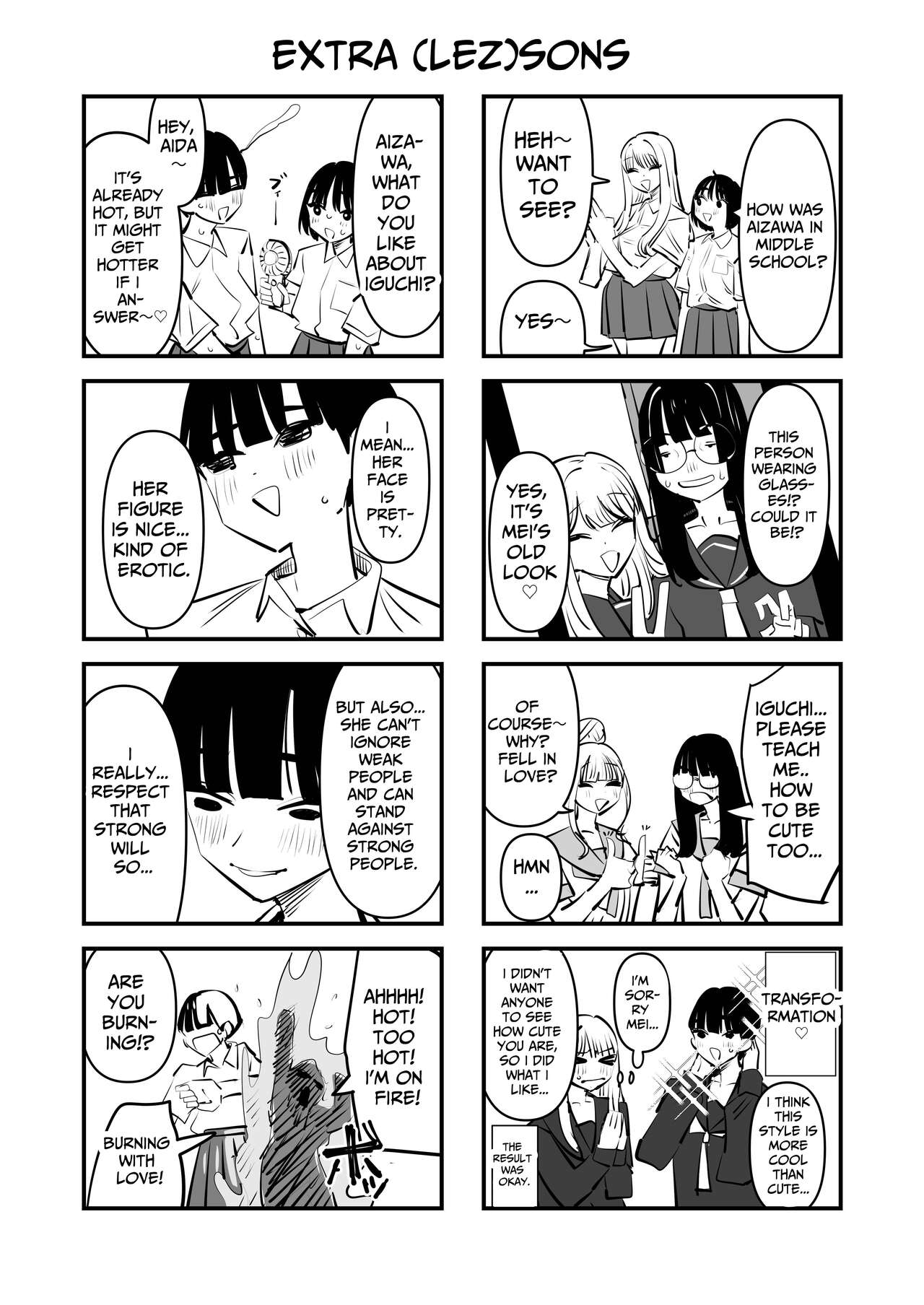 The Story Of How I Was Trapped In The Middle of Lesbian Sex page 46