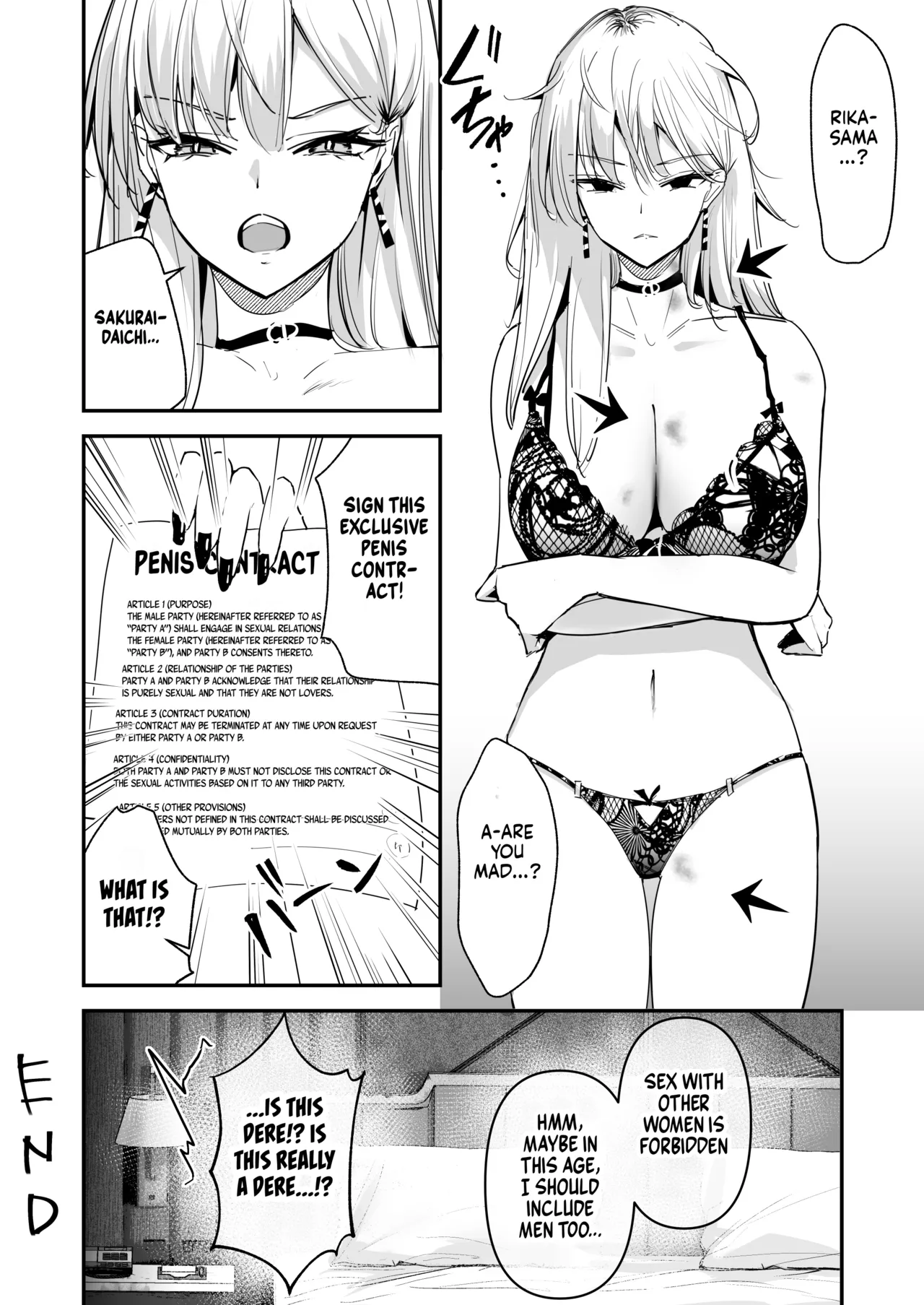 The Story of How I’m Treated Like a Living Dildo by a Big-Titted Rich Gyaru Who Has No Interest in Being Lovey-Dovey page 36