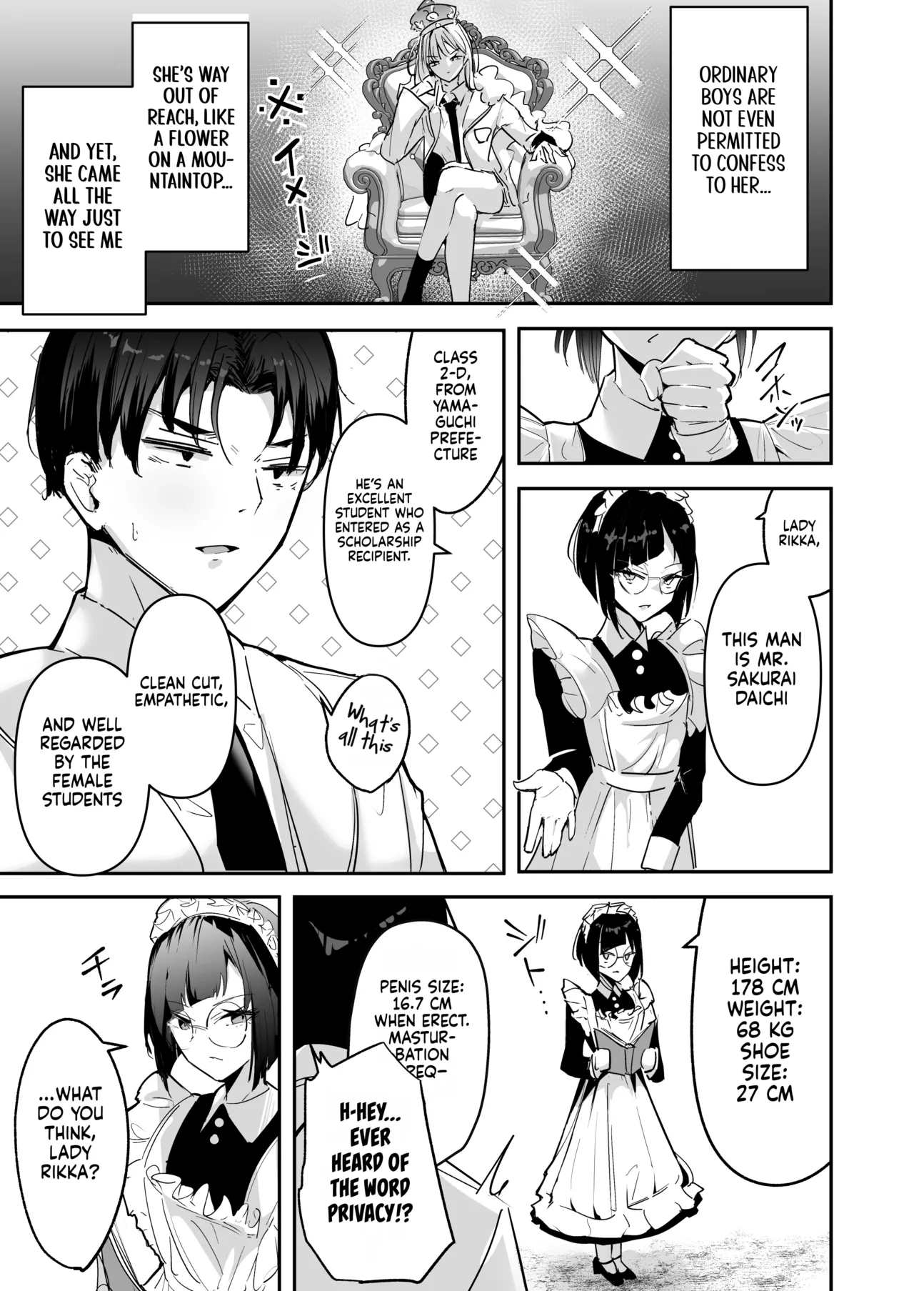 The Story of How I’m Treated Like a Living Dildo by a Big-Titted Rich Gyaru Who Has No Interest in Being Lovey-Dovey page 7