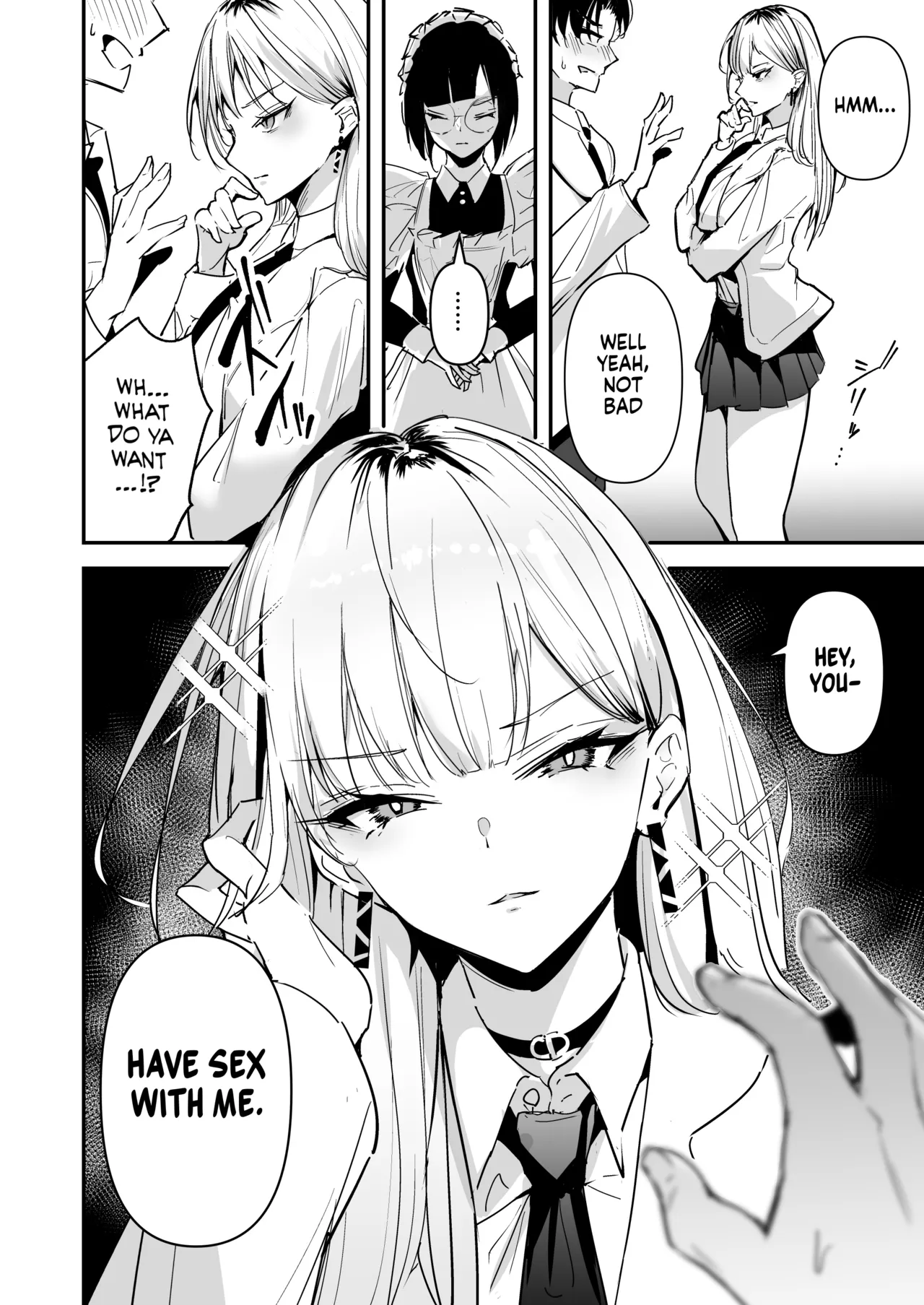 The Story of How I’m Treated Like a Living Dildo by a Big-Titted Rich Gyaru Who Has No Interest in Being Lovey-Dovey page 8