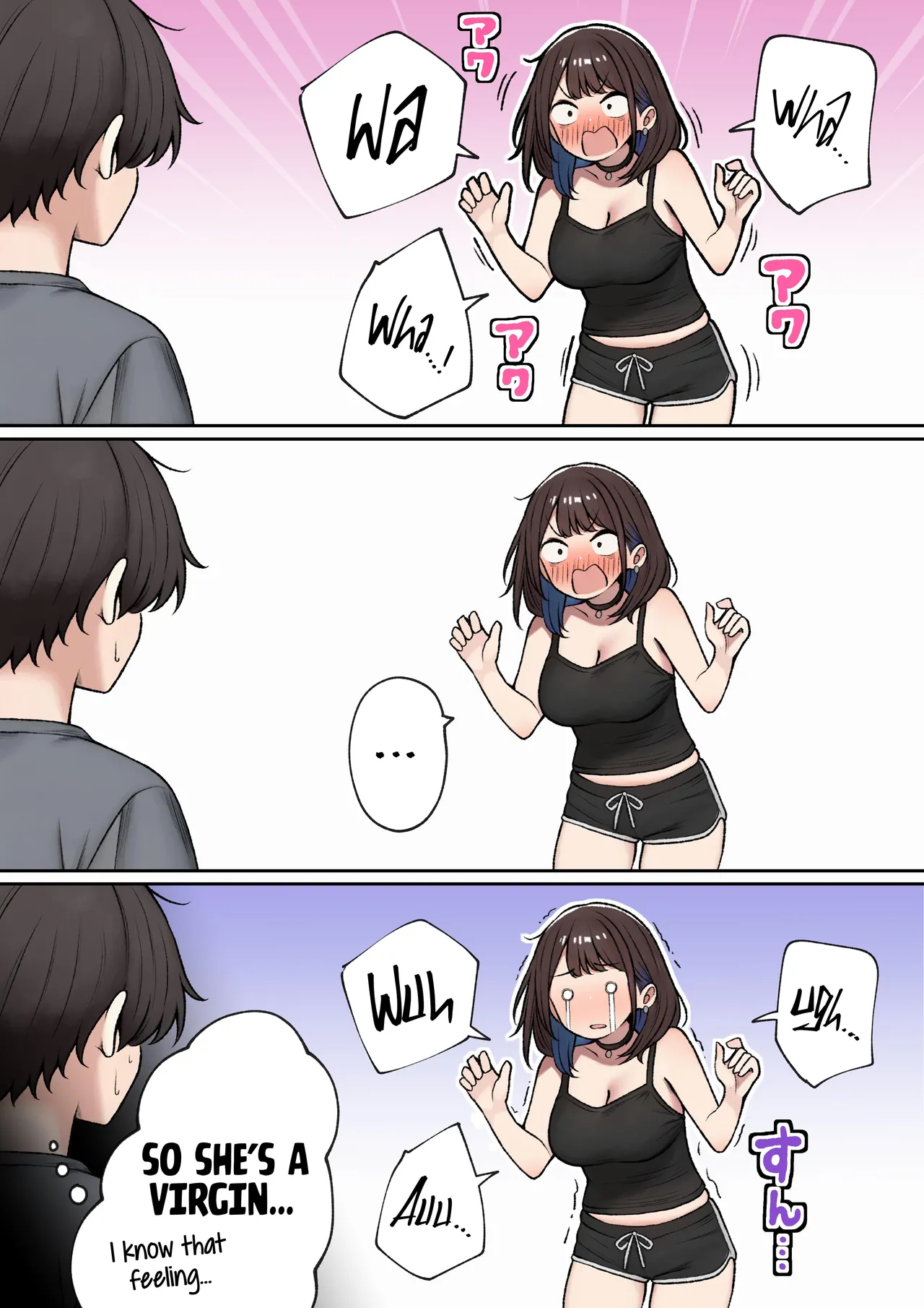 The story of how my bedroom became my gyaru childhood friend's fuck-room page 10