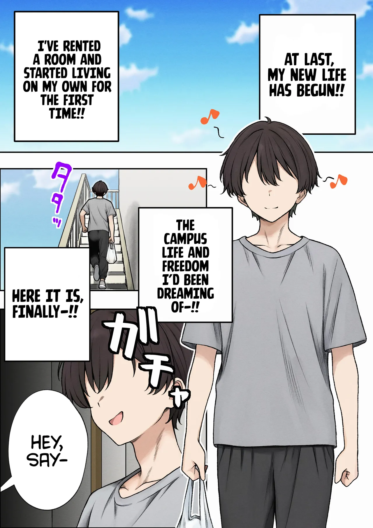 The story of how my bedroom became my gyaru childhood friend's fuck-room page 2