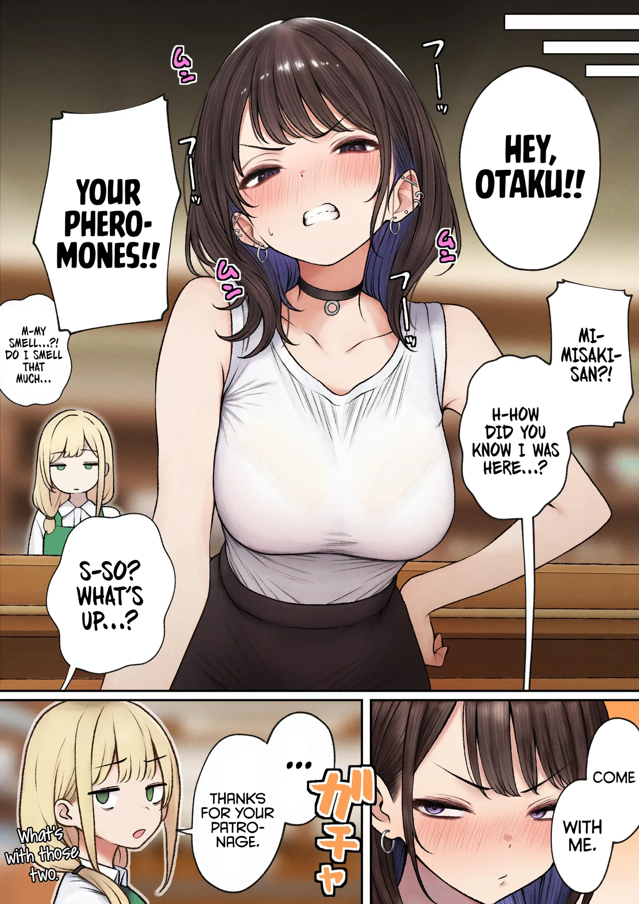 The story of how my bedroom became my gyaru childhood friend's fuck-room page 33