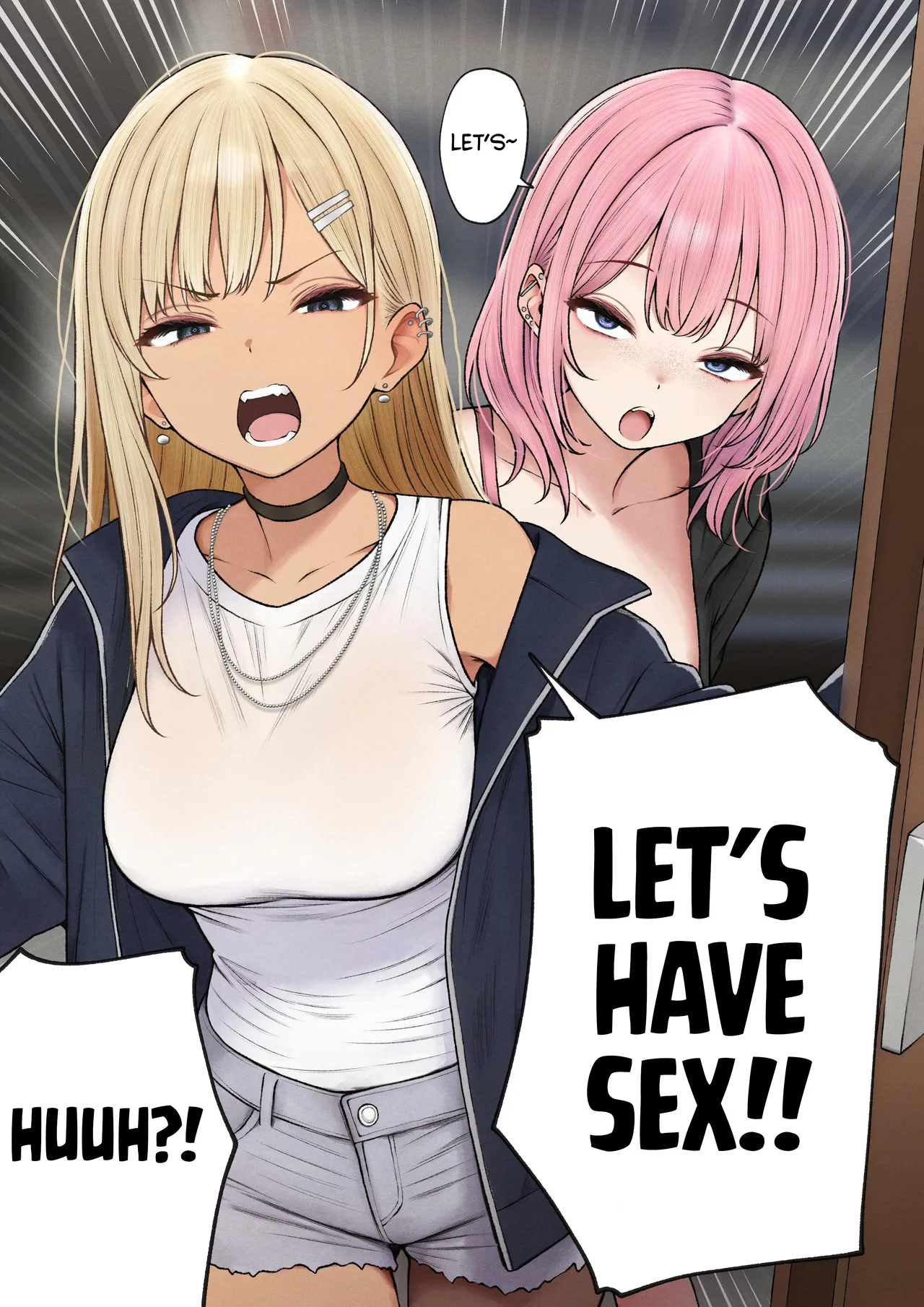 The story of how my bedroom became my gyaru childhood friend's fuck-room page 43