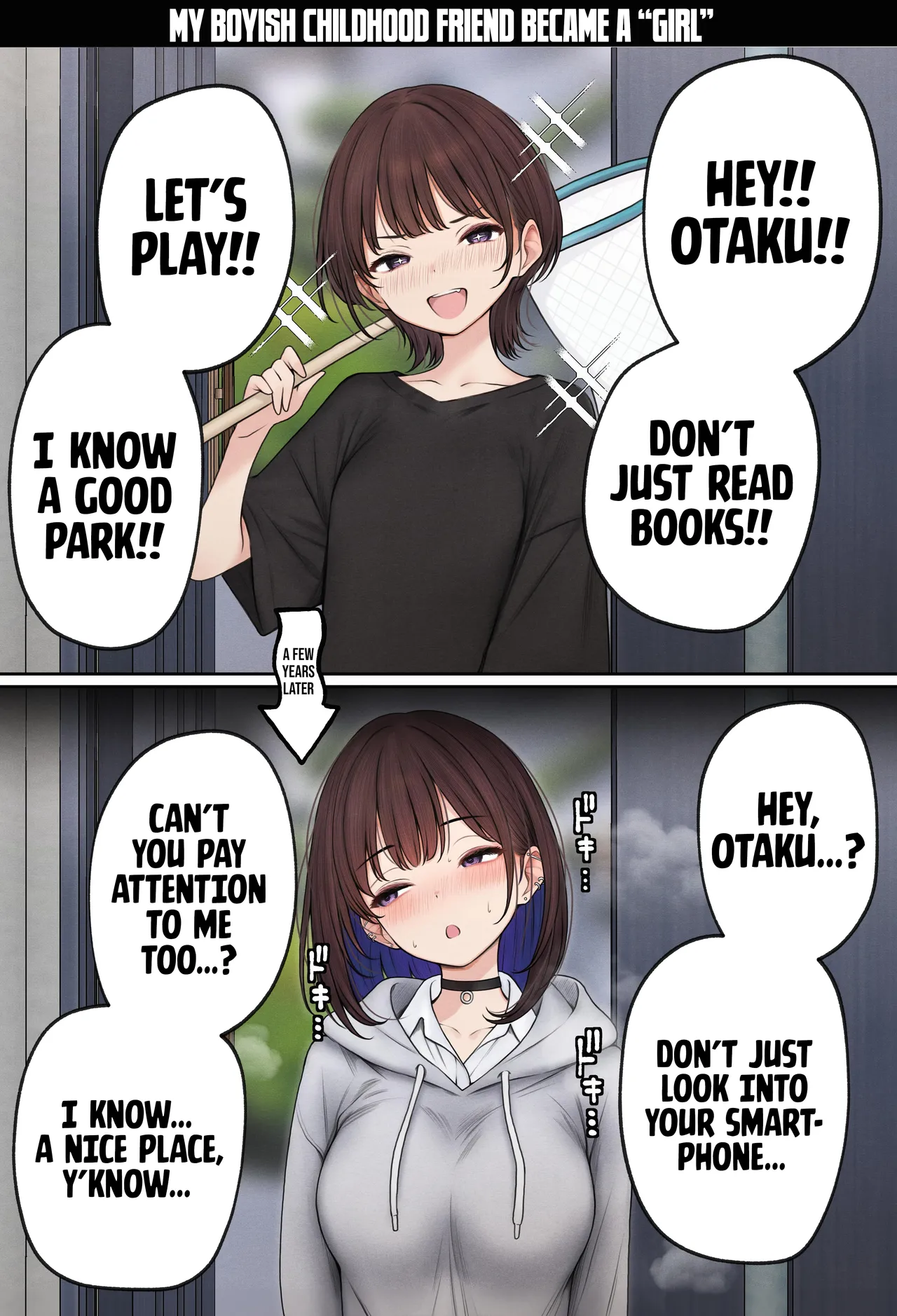 The story of how my bedroom became my gyaru childhood friend's fuck-room page 63
