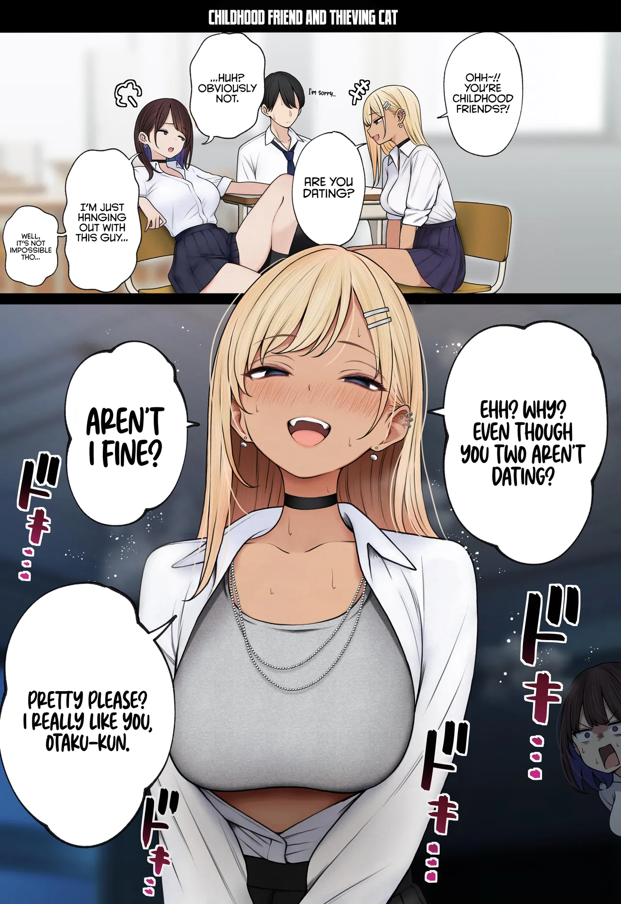 The story of how my bedroom became my gyaru childhood friend's fuck-room page 66