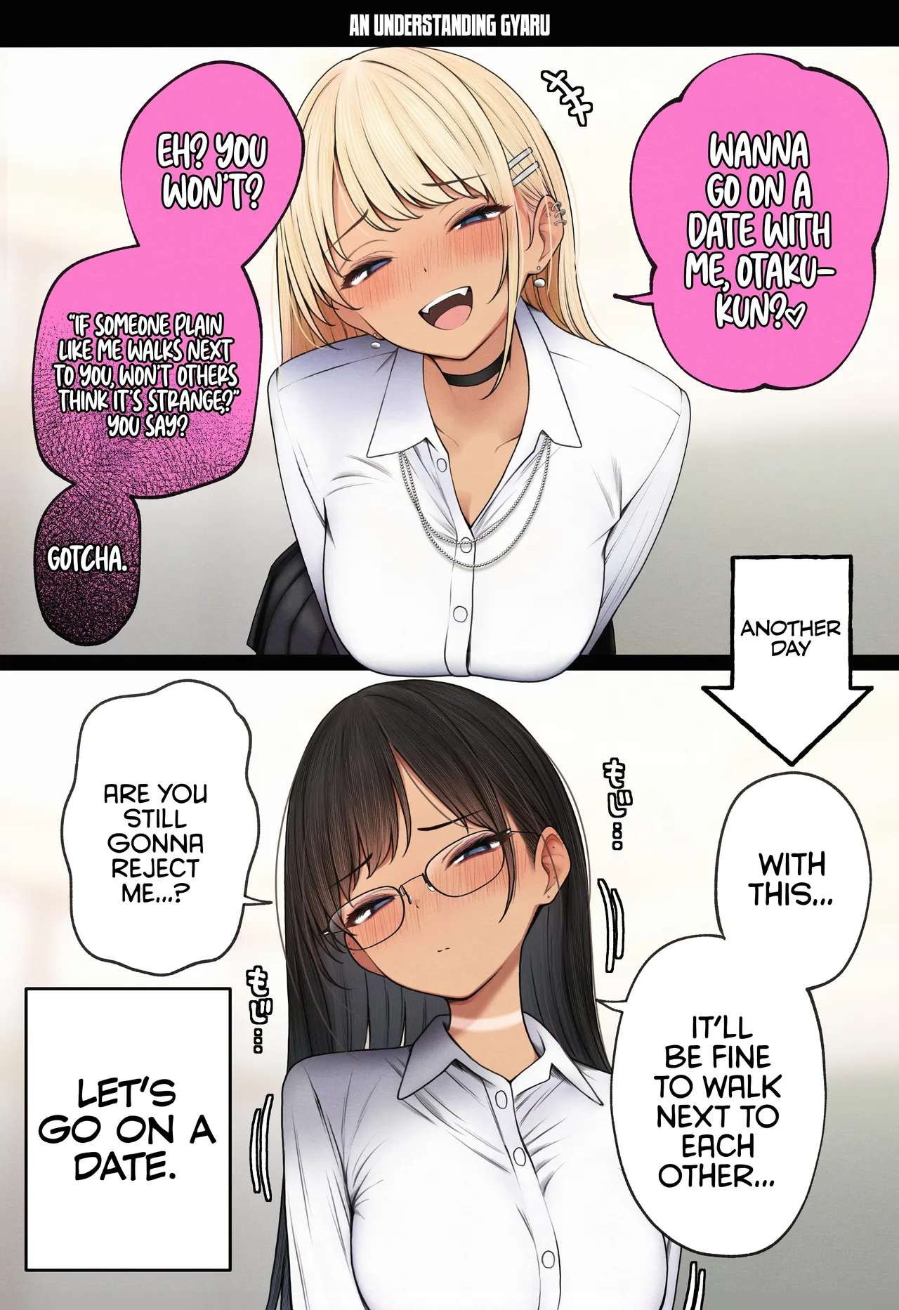 The story of how my bedroom became my gyaru childhood friend's fuck-room page 67