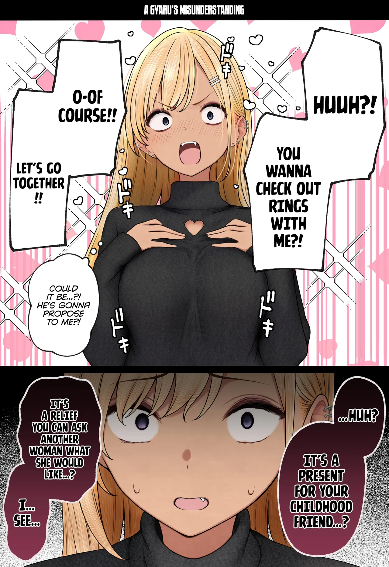 The story of how my bedroom became my gyaru childhood friend's fuck-room page 68