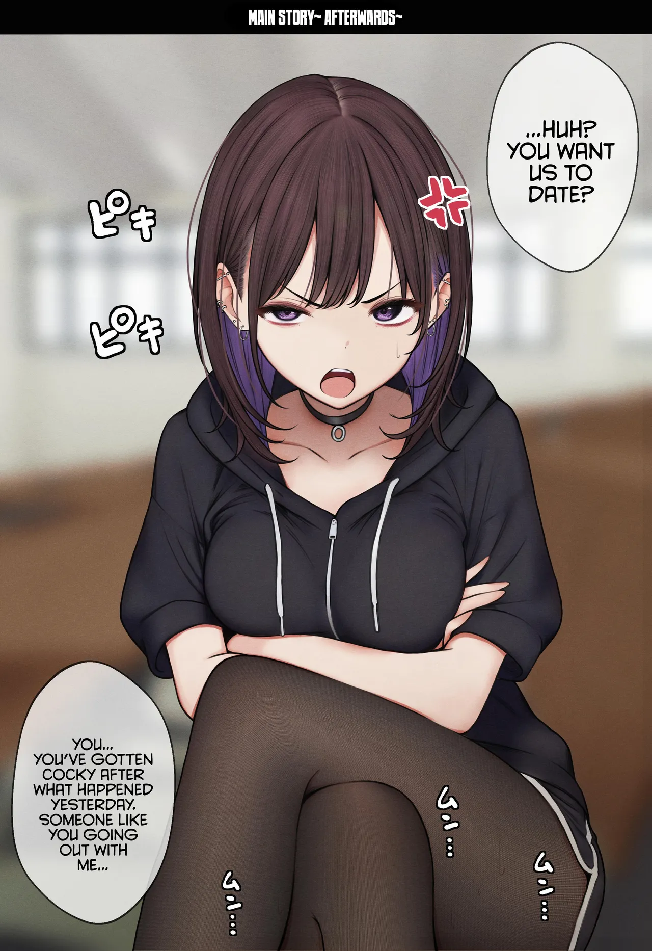 The story of how my bedroom became my gyaru childhood friend's fuck-room page 78