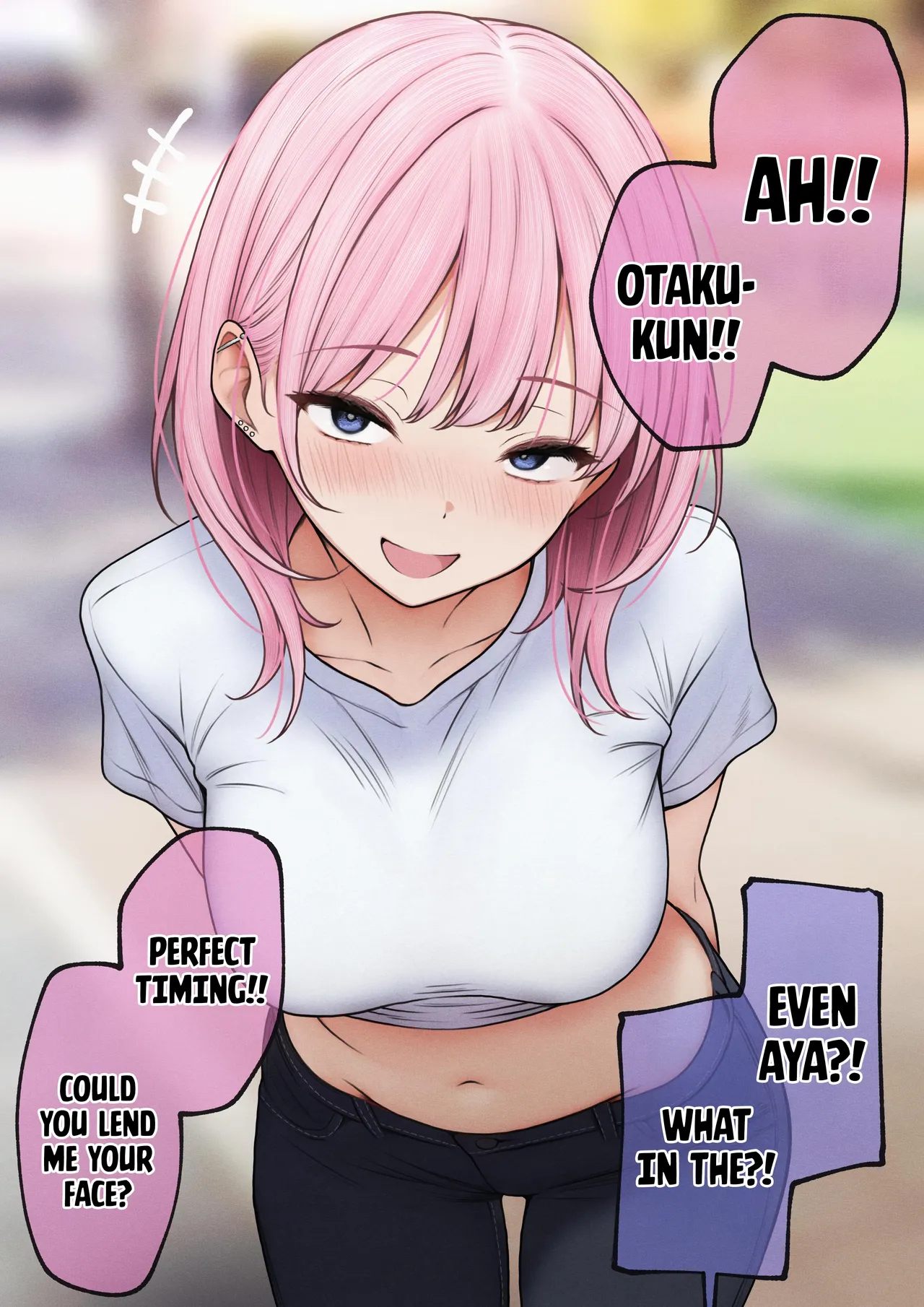 The story of how my bedroom became my gyaru childhood friend's fuck-room page 81