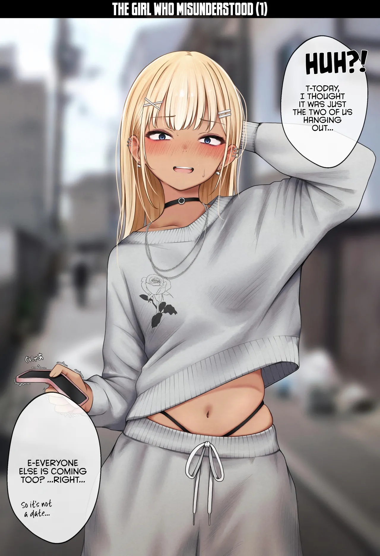 The story of how my bedroom became my gyaru childhood friend’s fuck-room: onsen ryokan book page 70