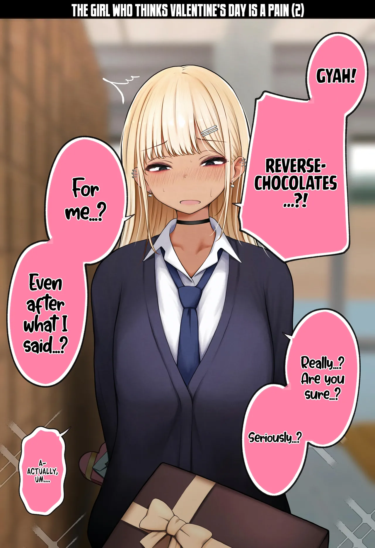 The story of how my bedroom became my gyaru childhood friend’s fuck-room: onsen ryokan book page 86