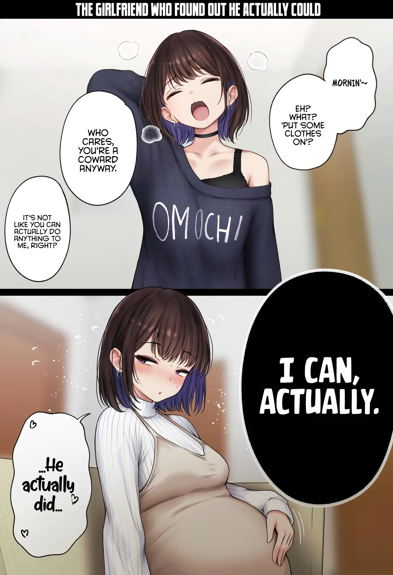 The story of how my bedroom became my gyaru childhood friend’s fuck-room: onsen ryokan book page 92