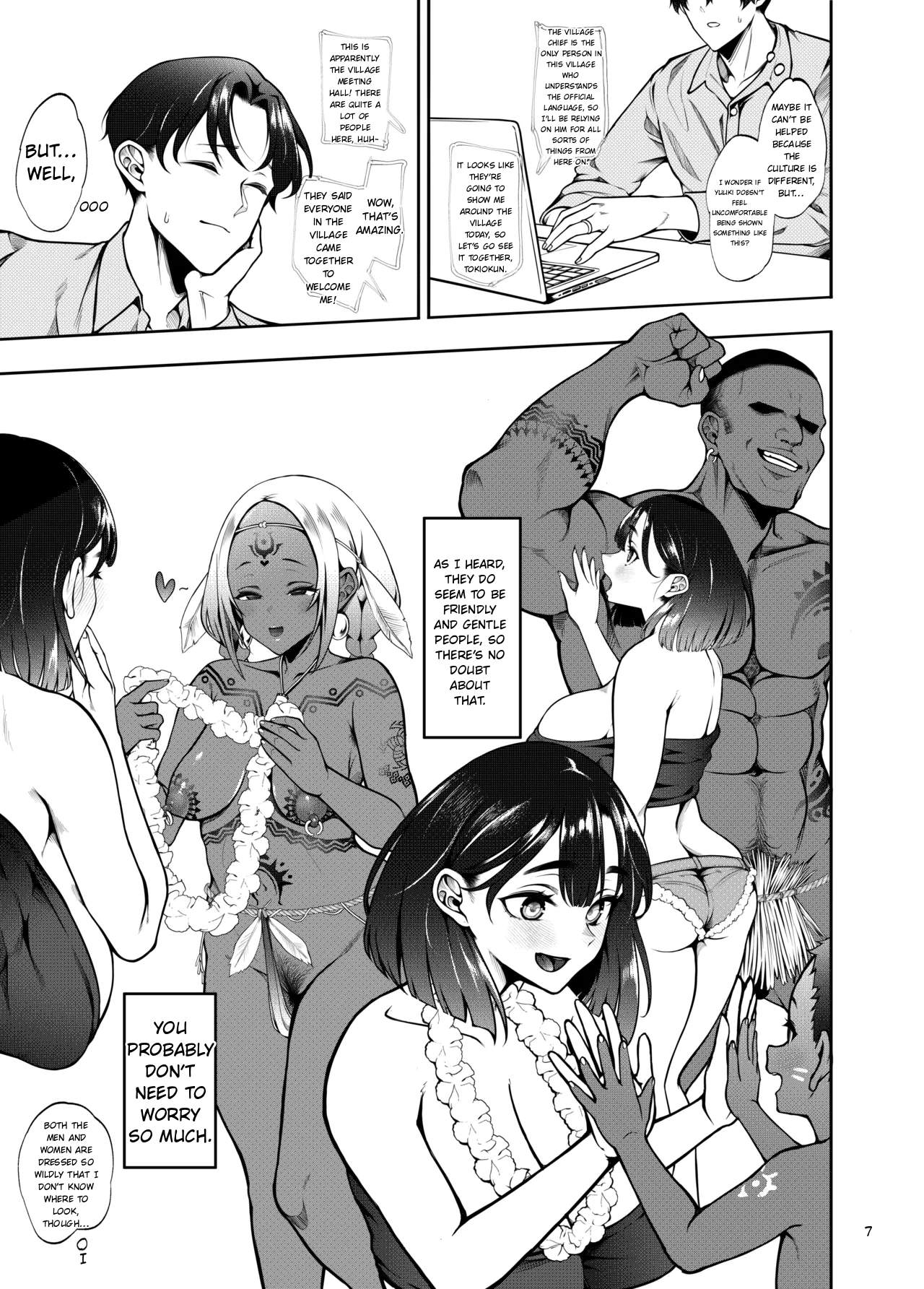 THE STORY OF HOW MY WIFE BECAME ONE OF THE ZERO-MORALITY NUDE TRIBE LIVING ON A REMOTE ISLAND IN THE SOUTH PACIFIC page 8