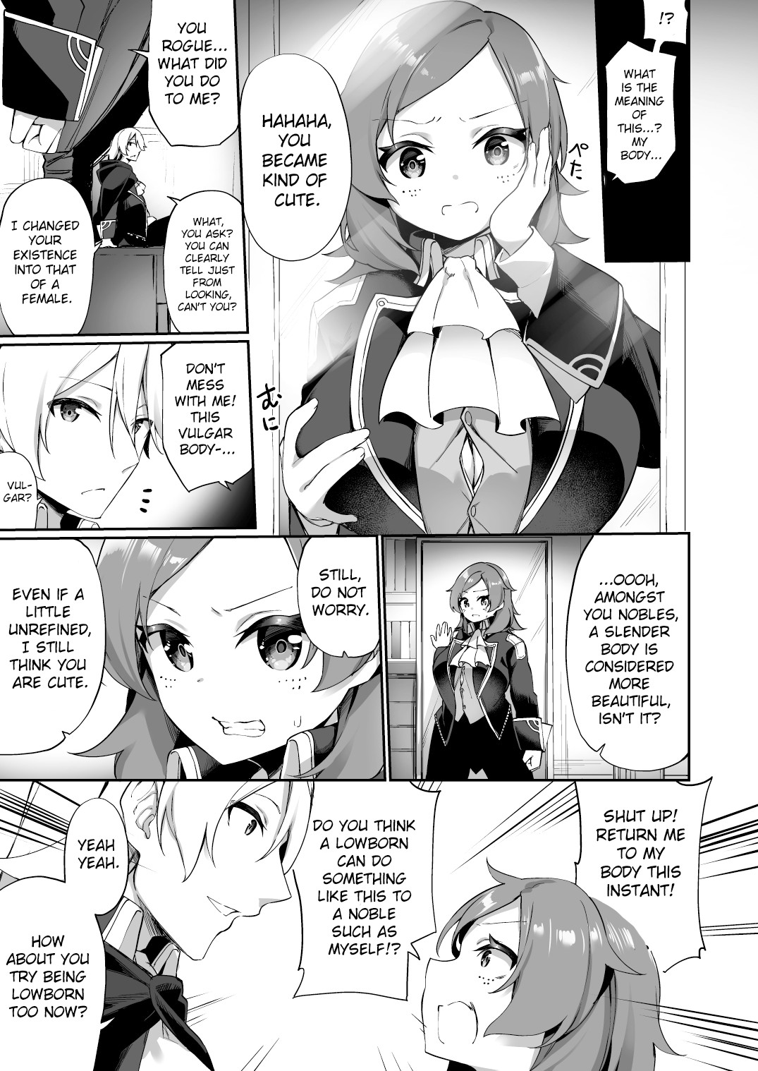 The Story of How the Country’s Topmost Aristocrat Was Transformed Into a Peasant Girl page 6