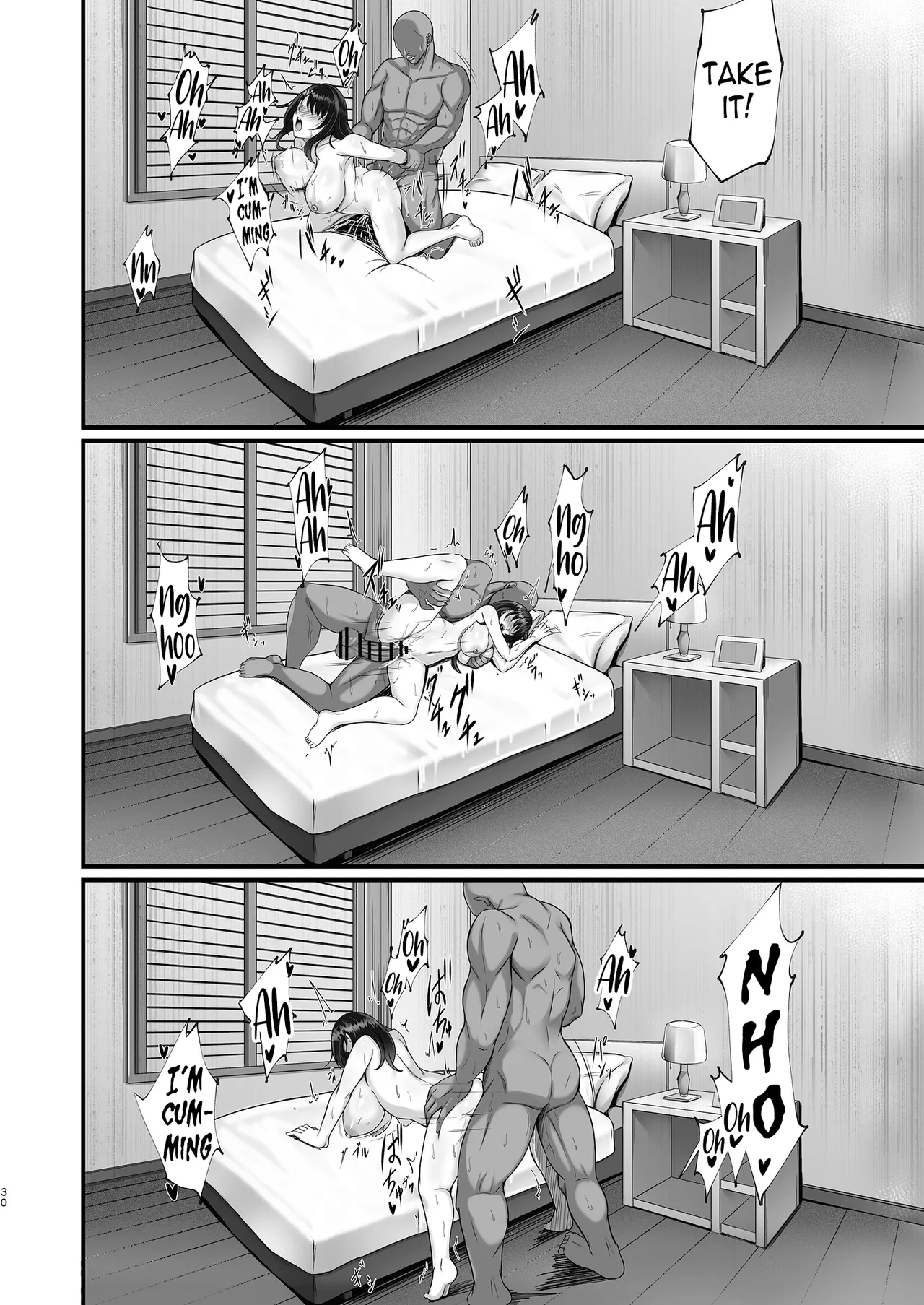 The story of how the mom at my homestay came over and over on my huge cock page 30