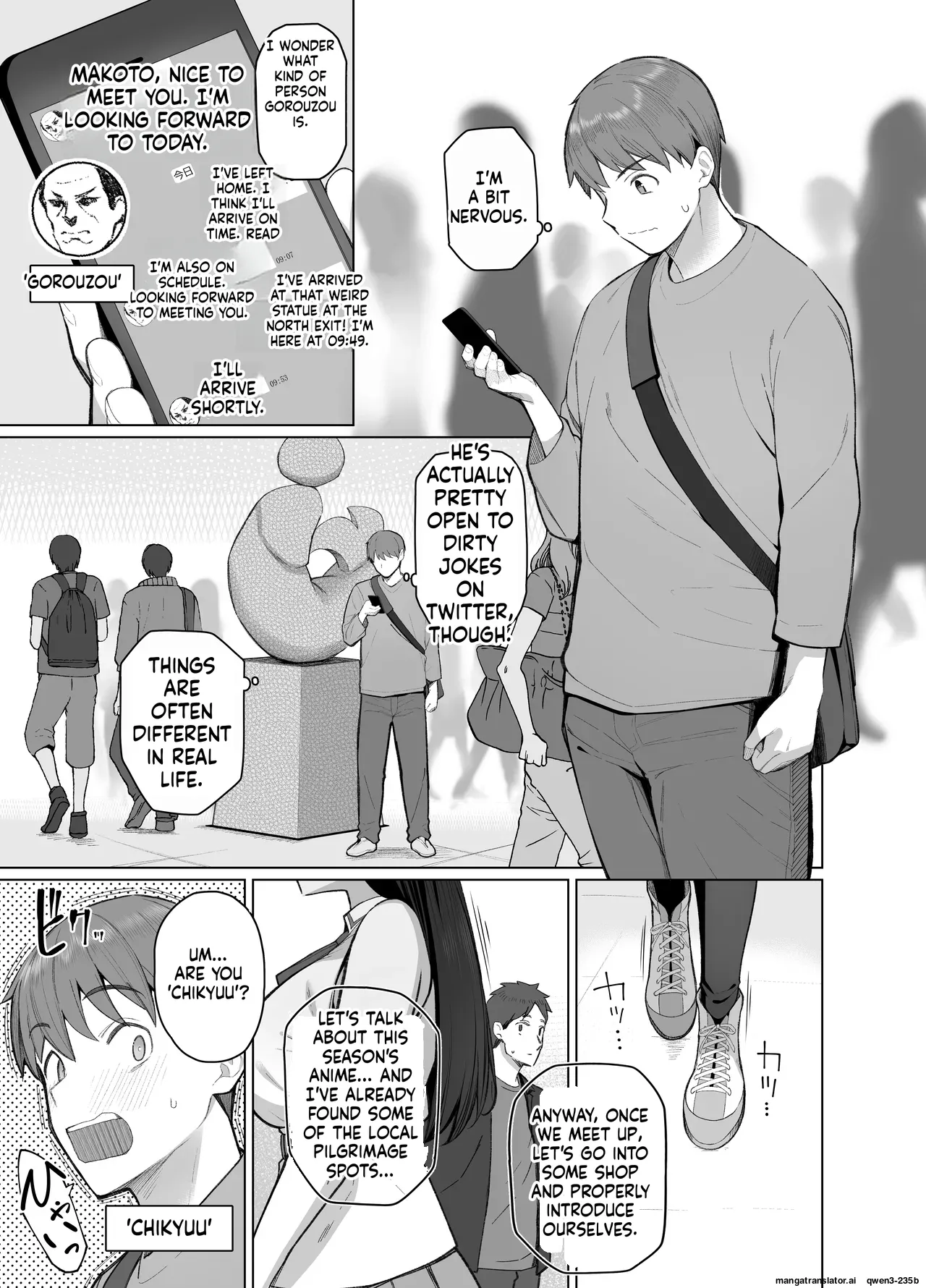 The story of how the person I thought was a man on social media turned out to be a tall woman who was unfriendly but would let me do whatever I wanted to her page 2