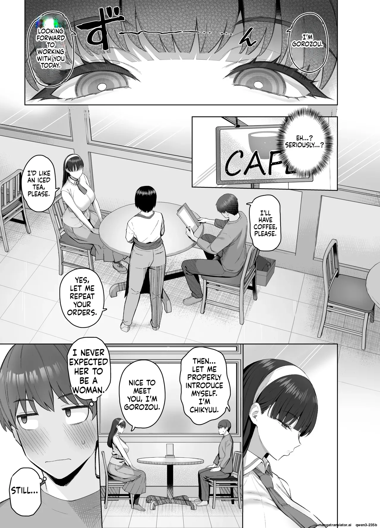 The story of how the person I thought was a man on social media turned out to be a tall woman who was unfriendly but would let me do whatever I wanted to her page 4