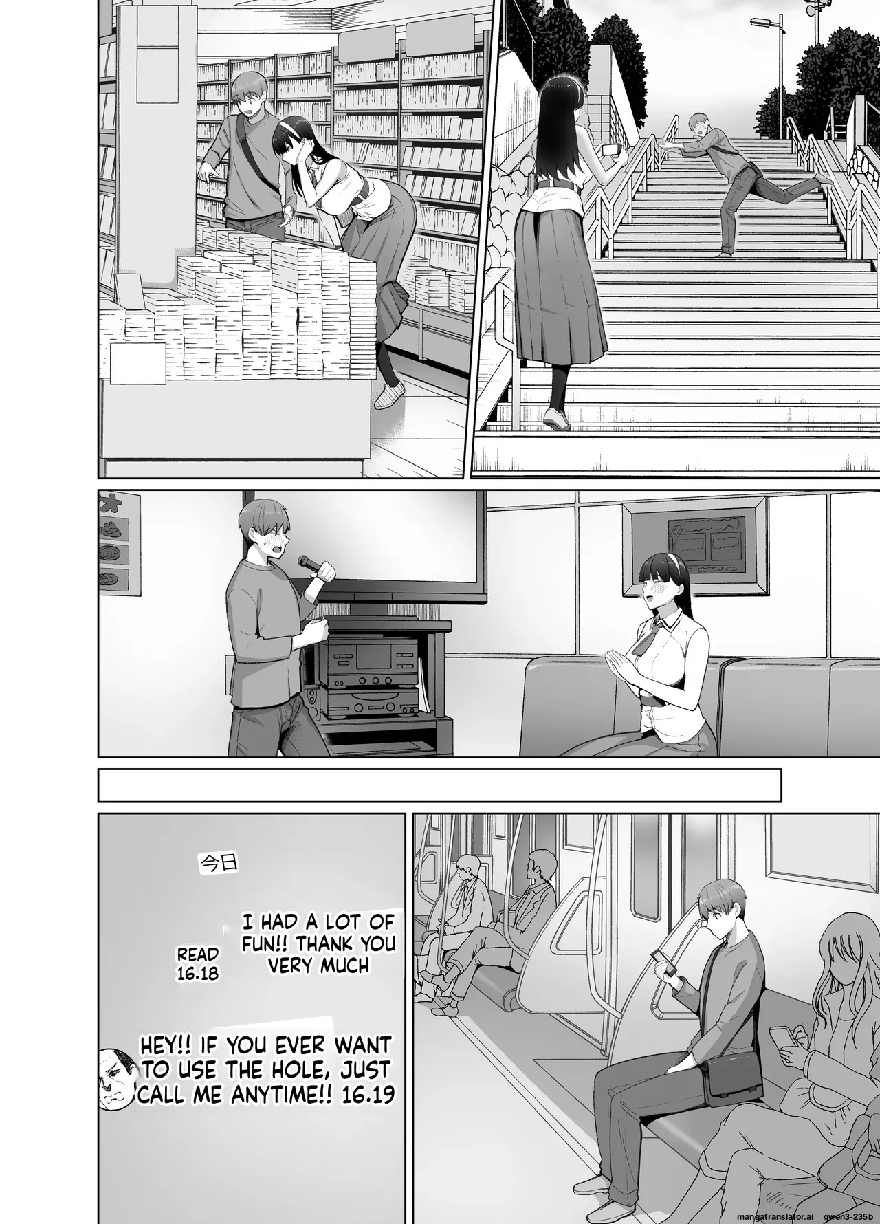 The story of how the person I thought was a man on social media turned out to be a tall woman who was unfriendly but would let me do whatever I wanted to her page 45