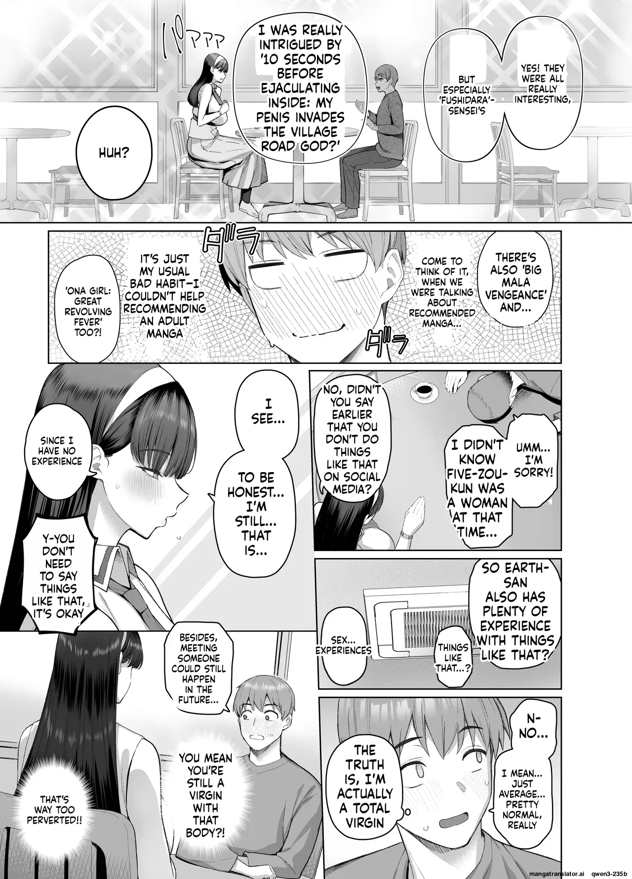 The story of how the person I thought was a man on social media turned out to be a tall woman who was unfriendly but would let me do whatever I wanted to her page 8
