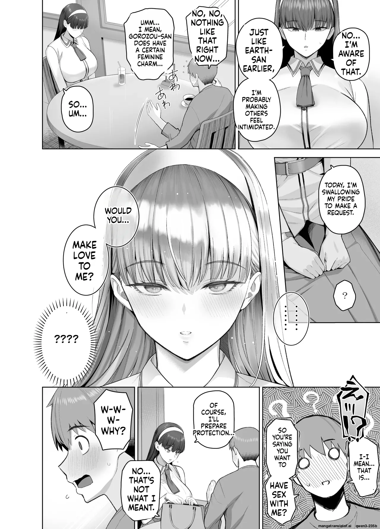 The story of how the person I thought was a man on social media turned out to be a tall woman who was unfriendly but would let me do whatever I wanted to her page 9
