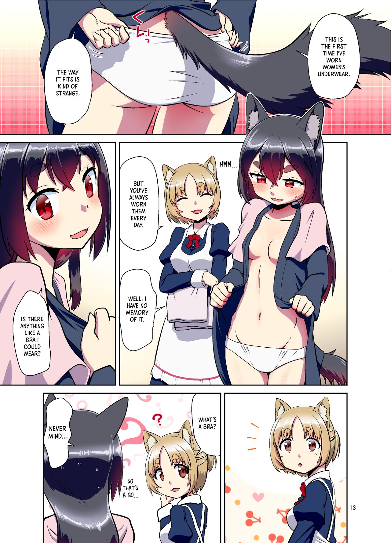 The Story of How When I Woke Up, I Had Become an Animal-Eared Girl page 13