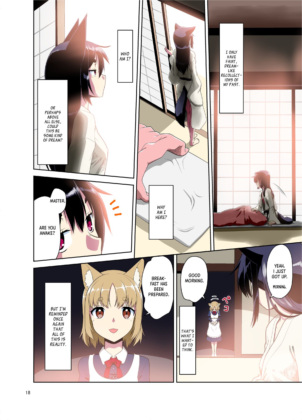 The Story of How When I Woke Up, I Had Become an Animal-Eared Girl page 18