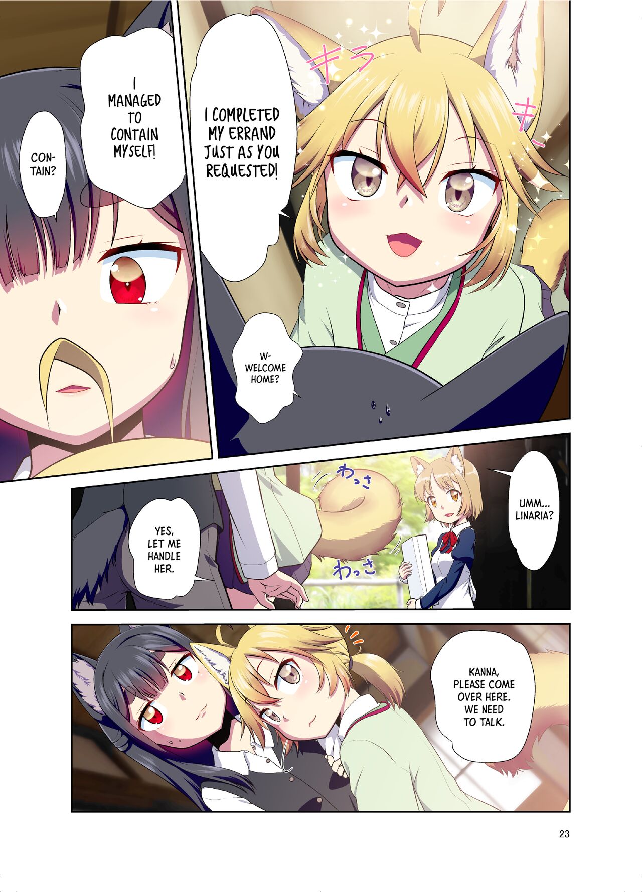 The Story of How When I Woke Up, I Had Become an Animal-Eared Girl page 23