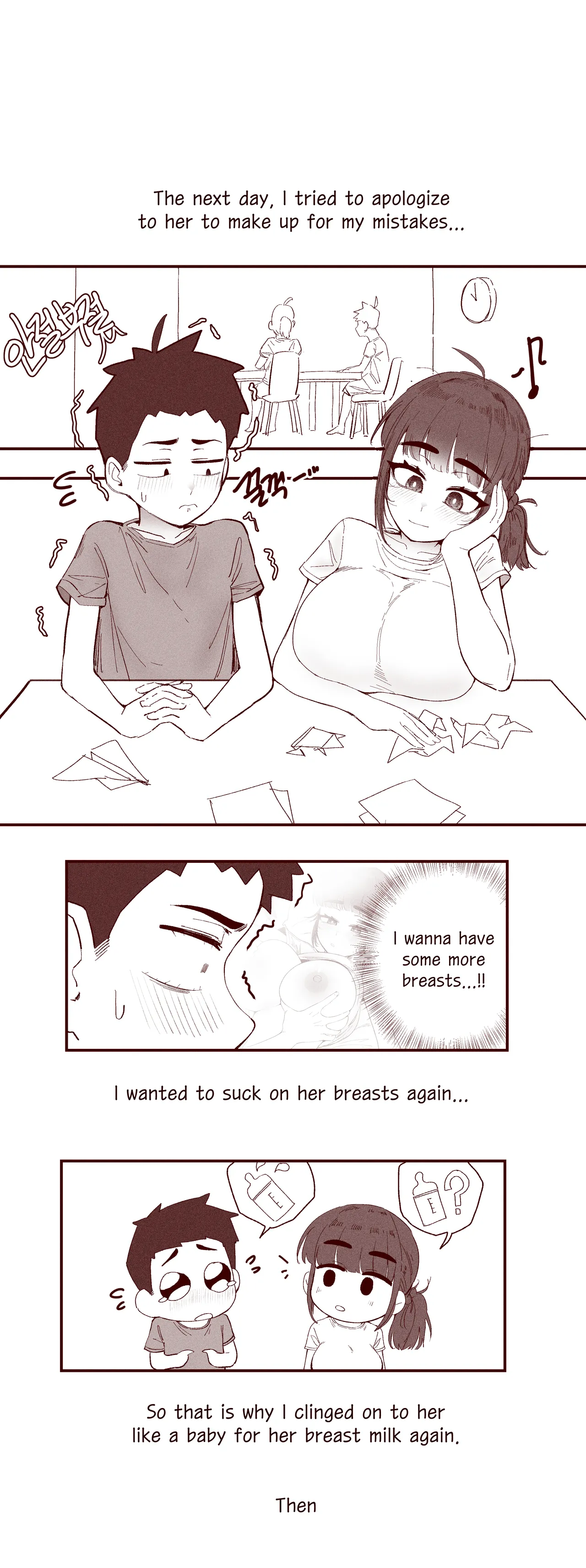 The Story of my innocent sister breastfeeding me page 11