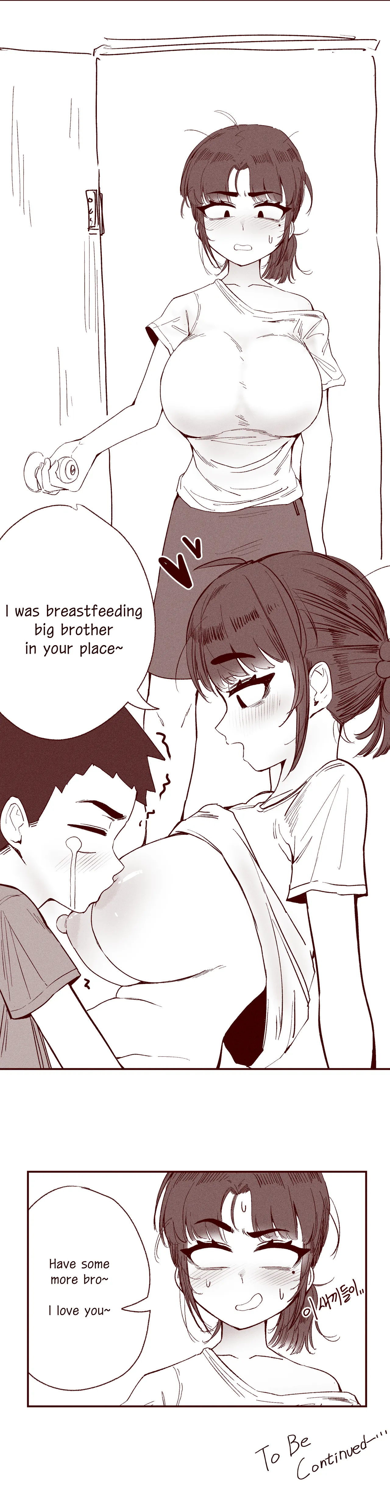The Story of my innocent sister breastfeeding me page 18