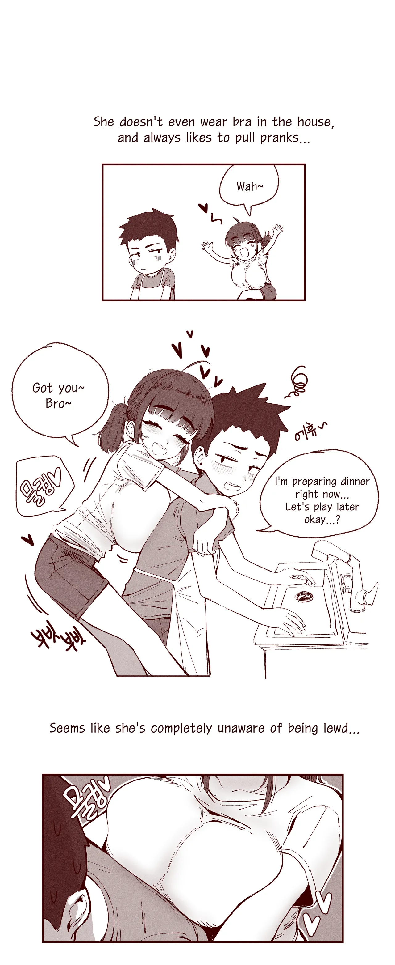 The Story of my innocent sister breastfeeding me page 2