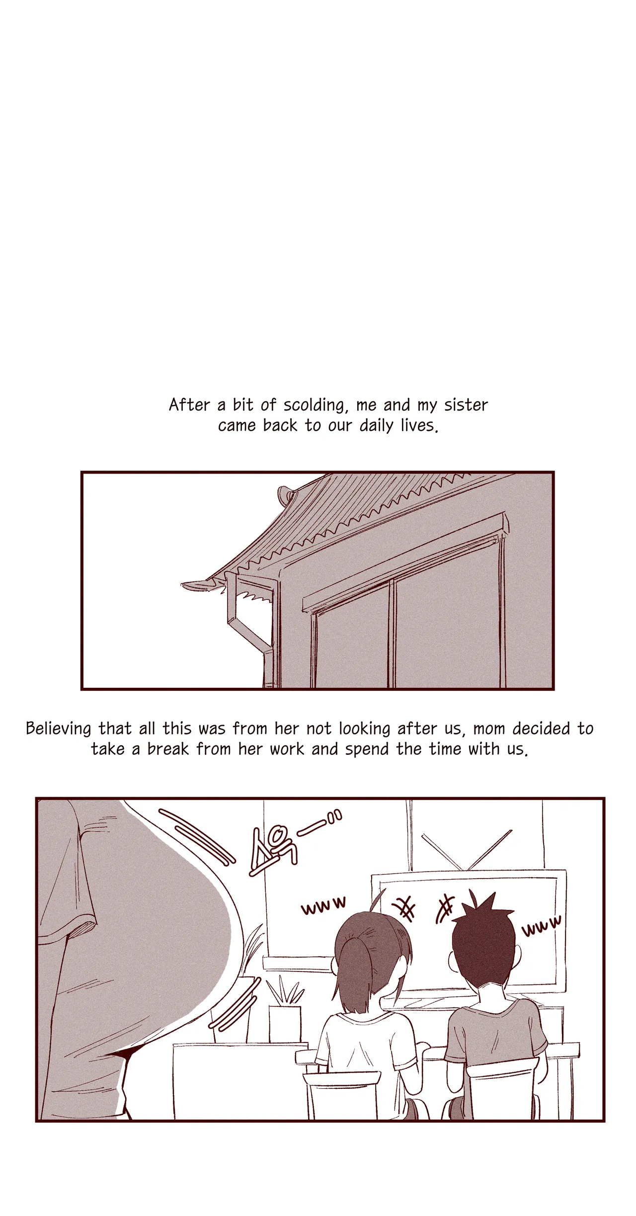 The Story of my innocent sister breastfeeding me page 21