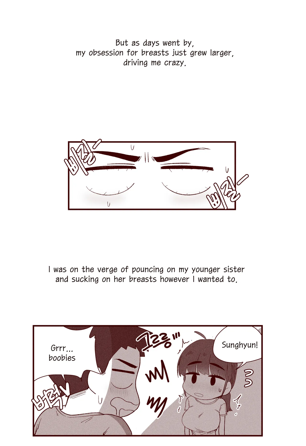 The Story of my innocent sister breastfeeding me page 24