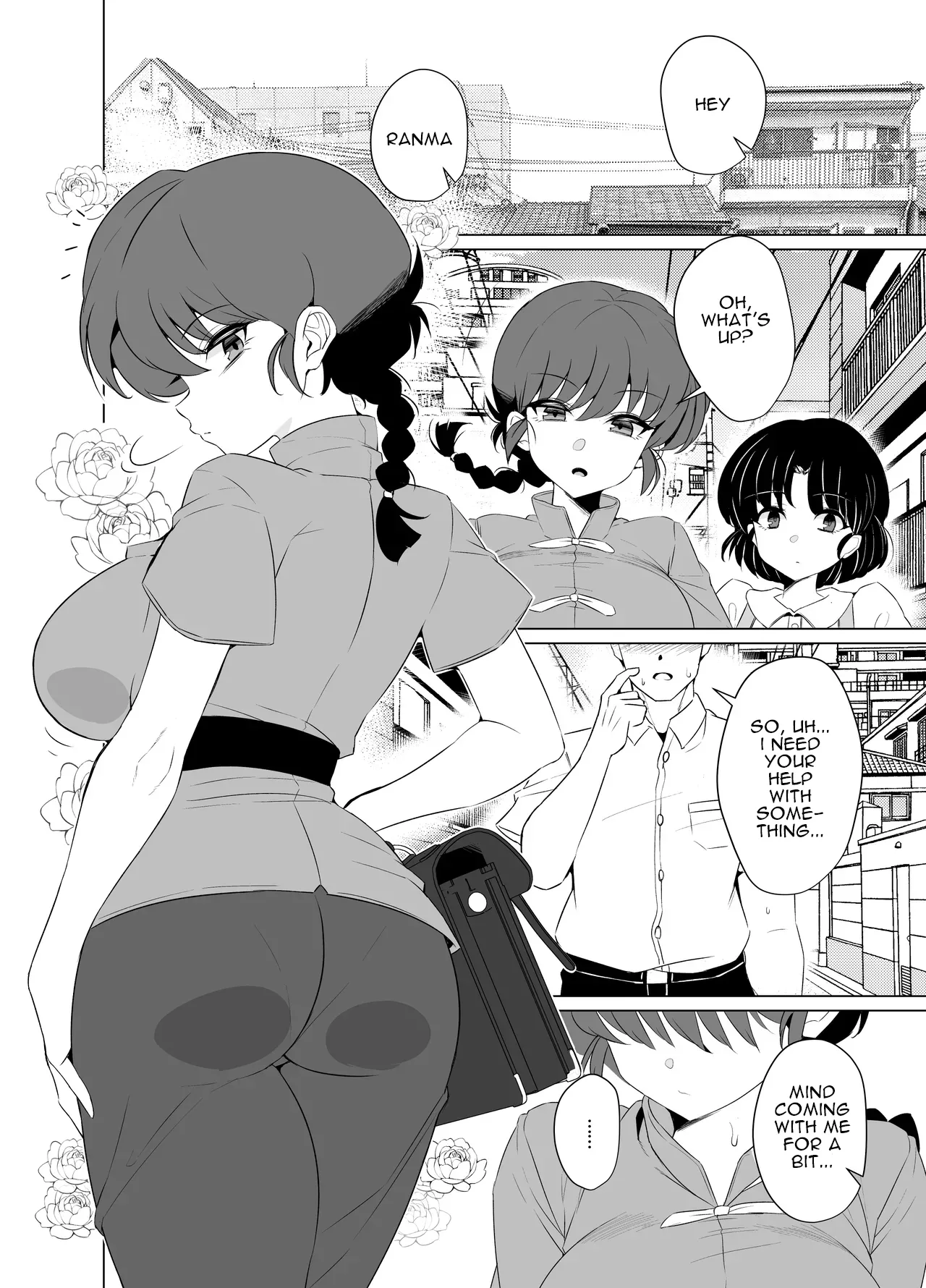 The Story of Ranma ♀, Who Can't Turn Back Into A Boy "School Arc" page 4
