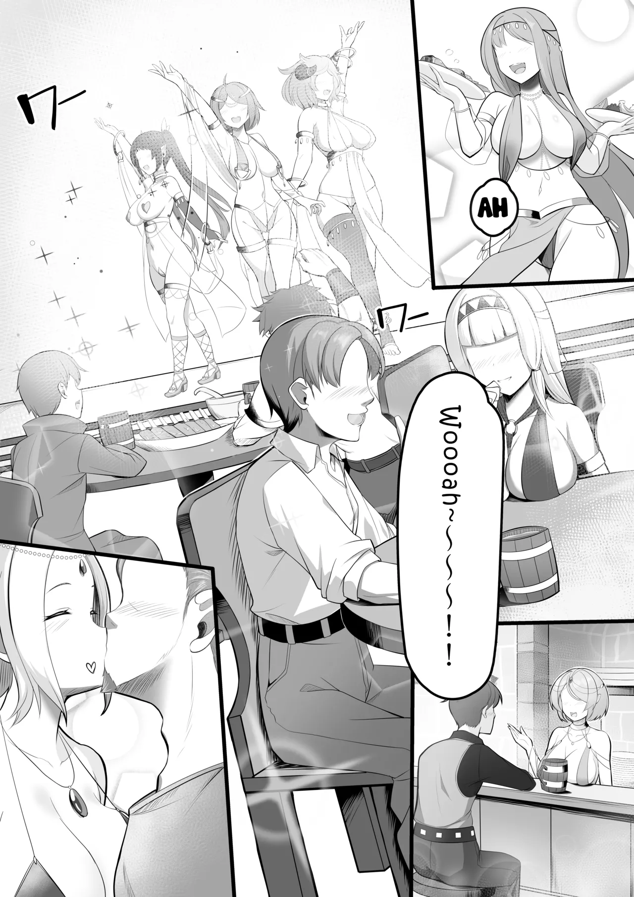 The Story of When I Went to a Dancer Brothel and a Beautiful Elf Dancer Milked Me Dry page 3