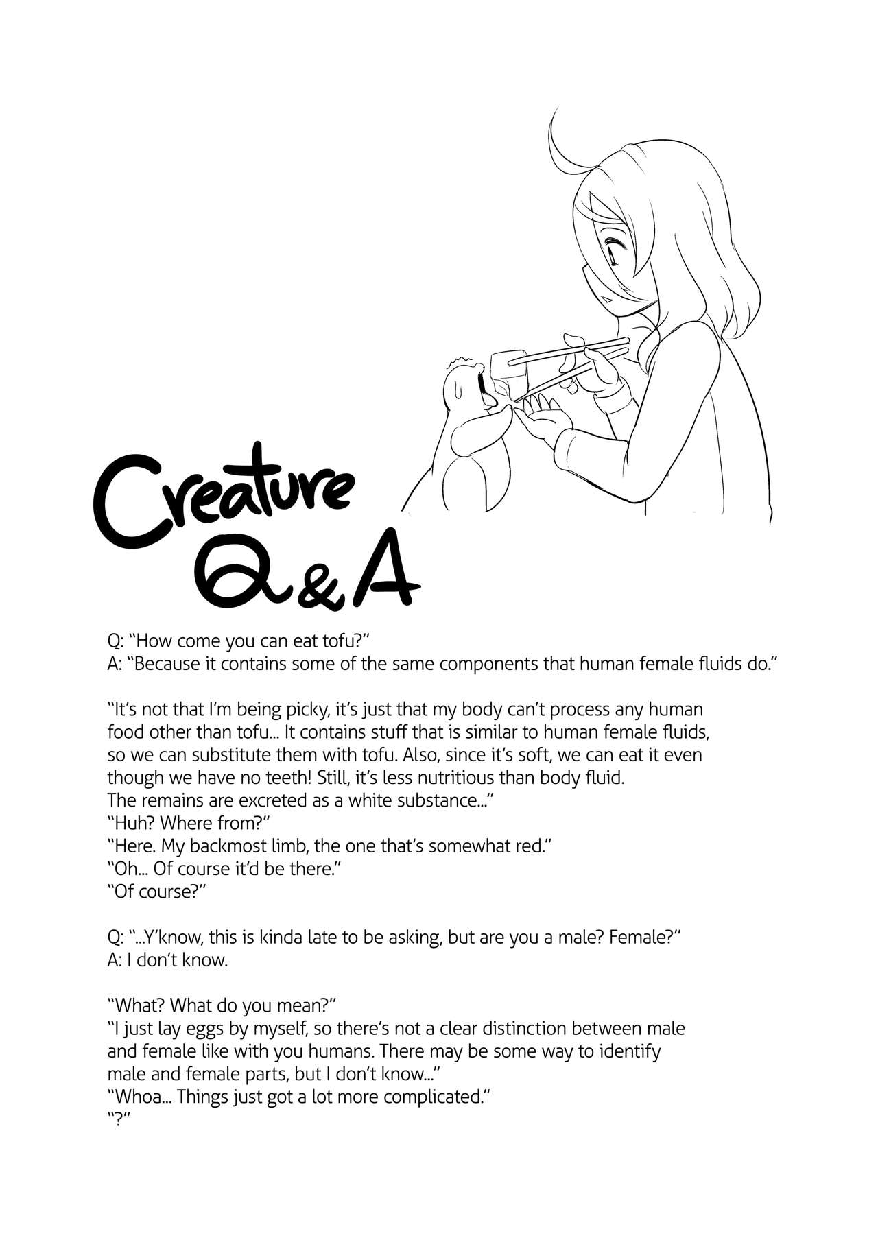 The Strange Creature and I page 37