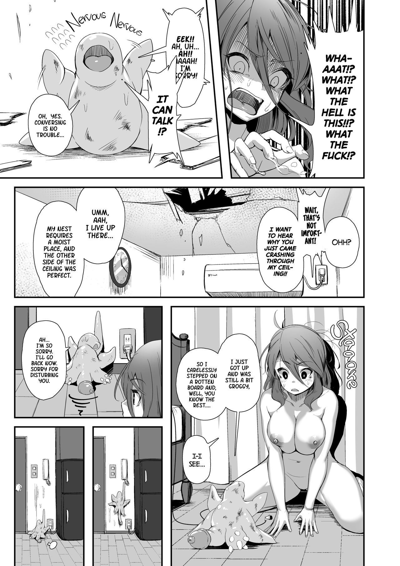 The Strange Creature and I page 4