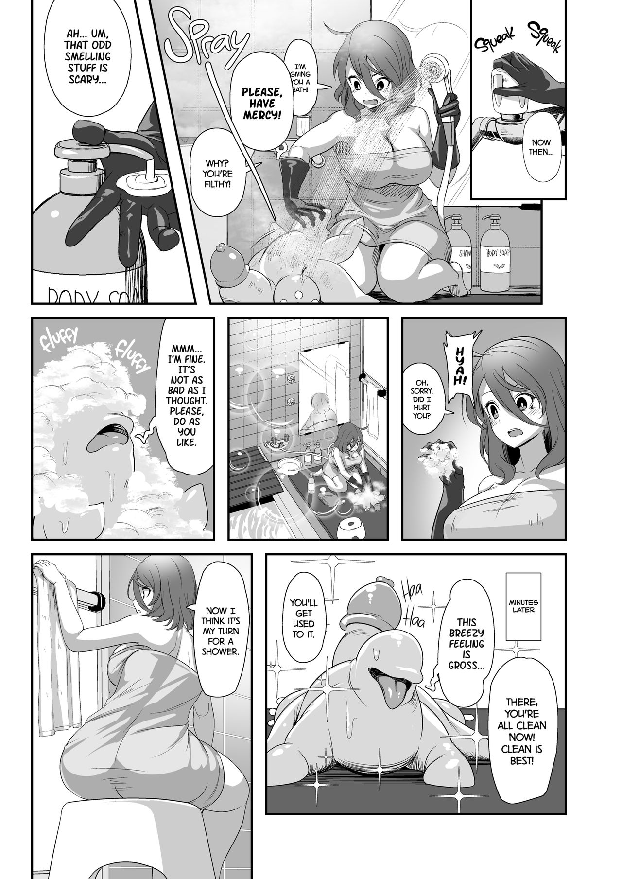The Strange Creature and I page 8