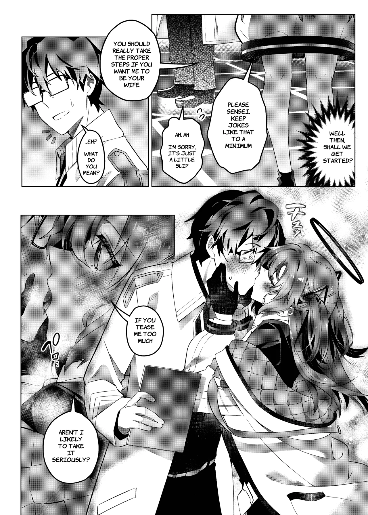 The Strategy to Weaken Schale Sensei with Temptation page 22