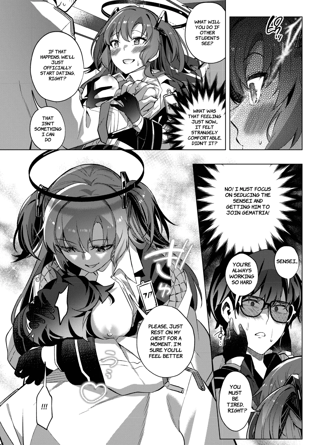 The Strategy to Weaken Schale Sensei with Temptation page 24
