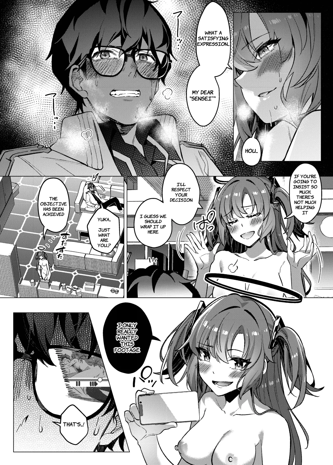 The Strategy to Weaken Schale Sensei with Temptation page 32