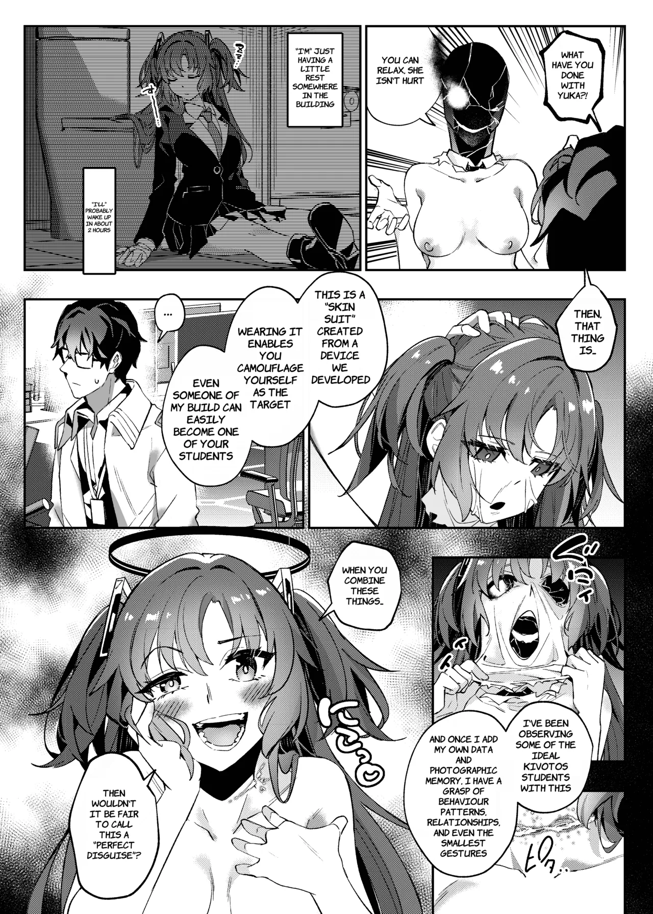 The Strategy to Weaken Schale Sensei with Temptation page 35