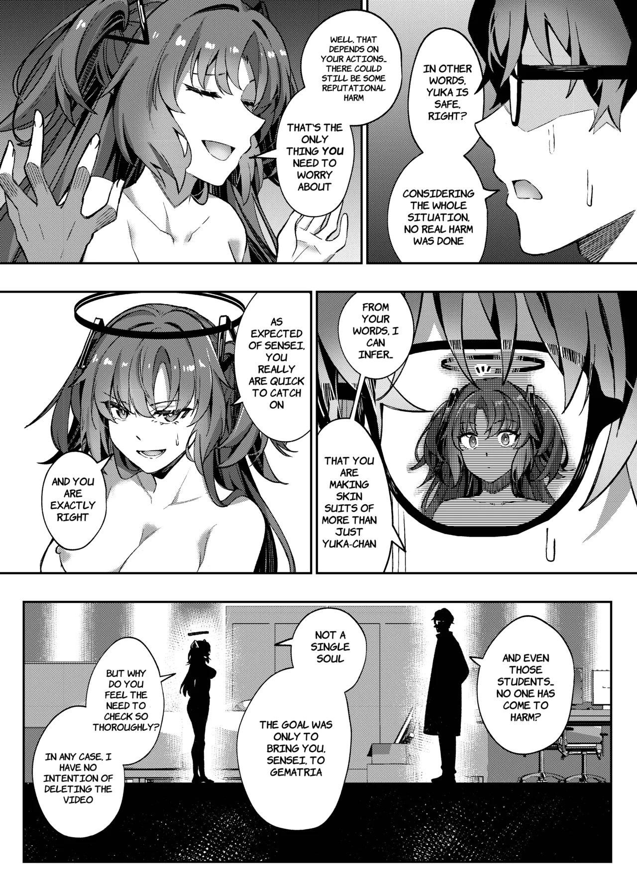 The Strategy to Weaken Schale Sensei with Temptation page 36