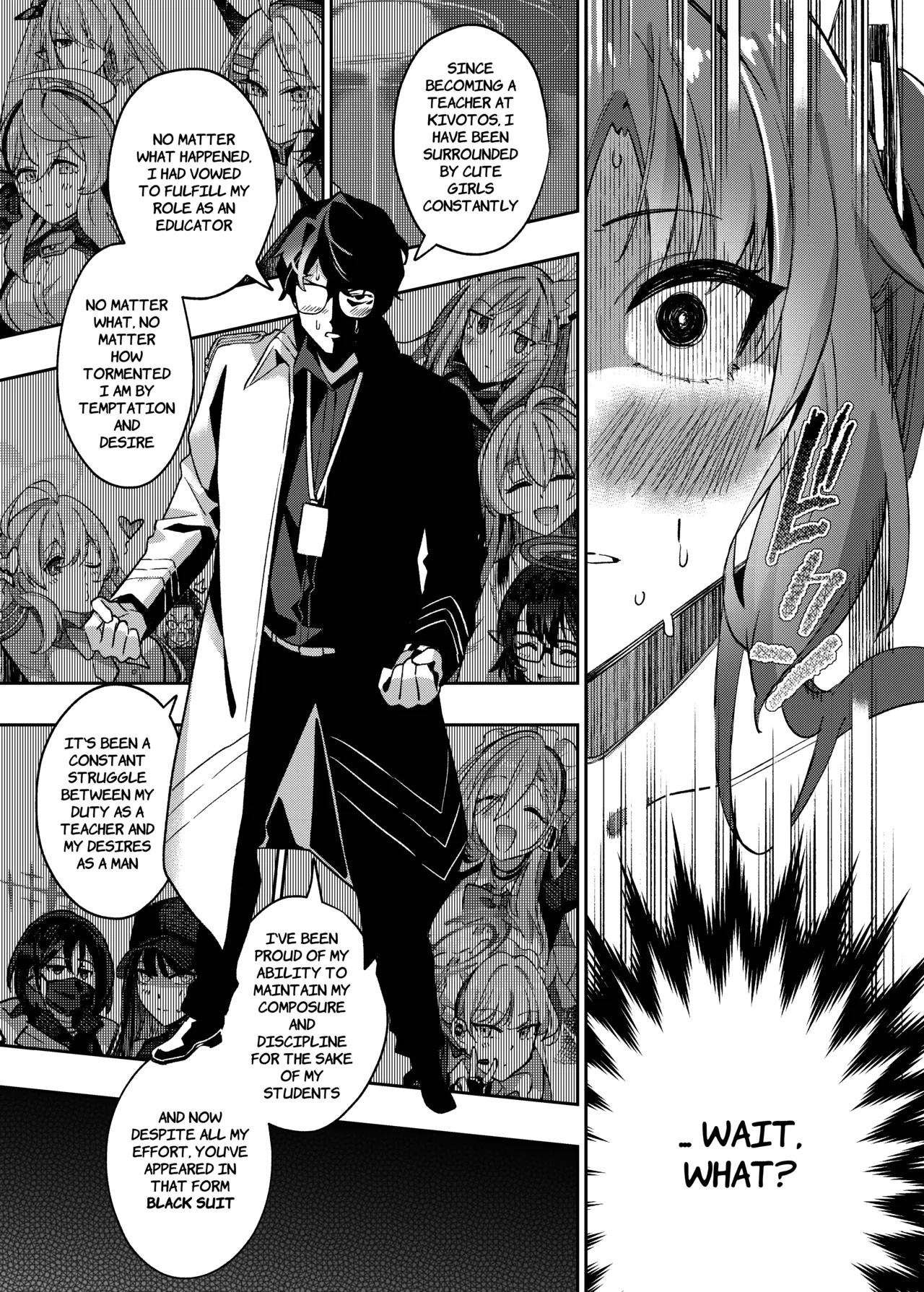 The Strategy to Weaken Schale Sensei with Temptation page 38